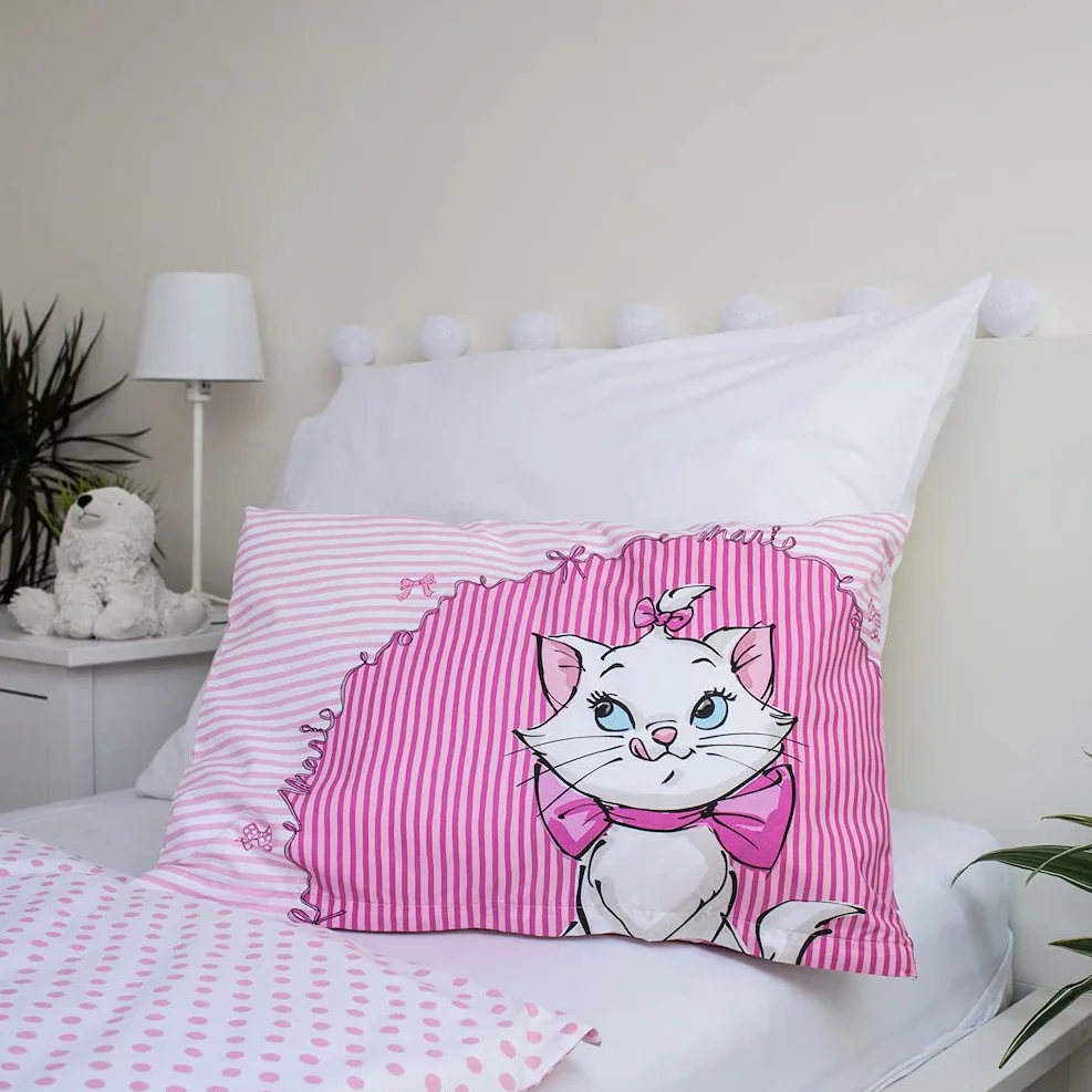 Disney Aristocats Marie The Cat Bed Linen zestaw pościeli 100 x 135 cm 100% bawełna
