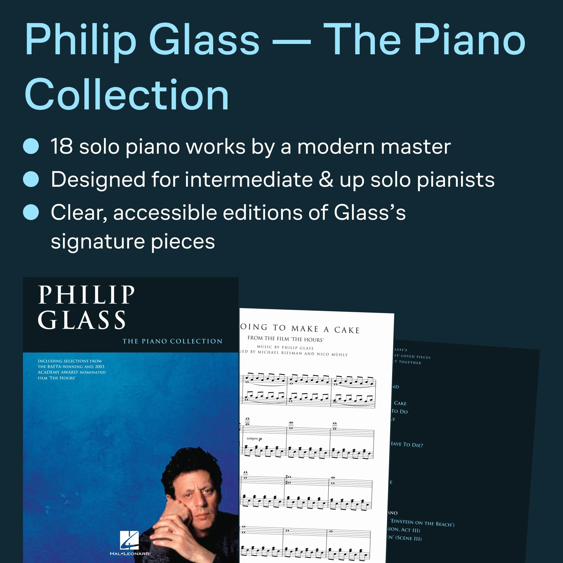 Philip glass: the piano collection piano