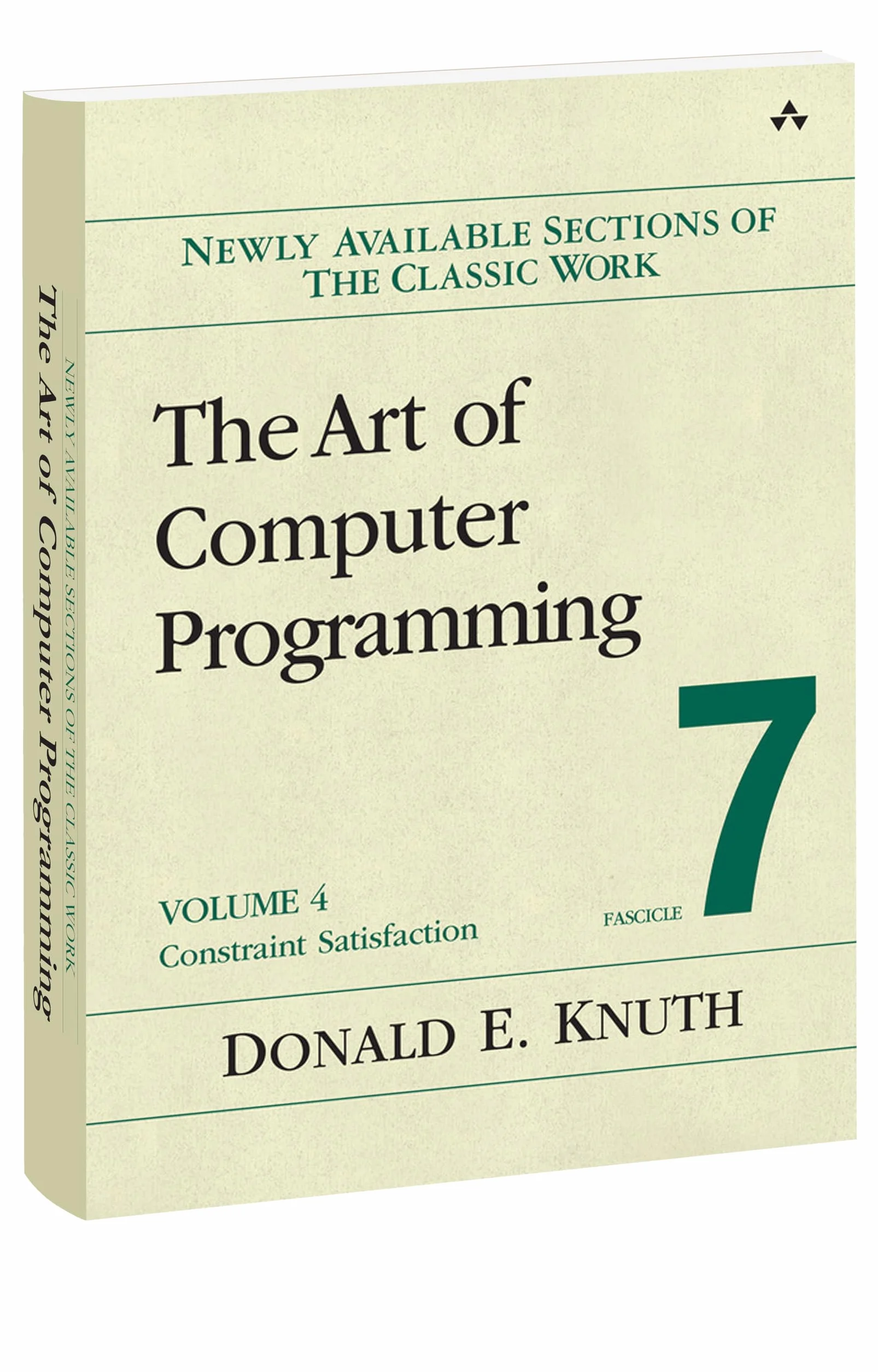 Art of Computer Programming, Volume 4, Fascicle 7, The: Constraint Satisfaction