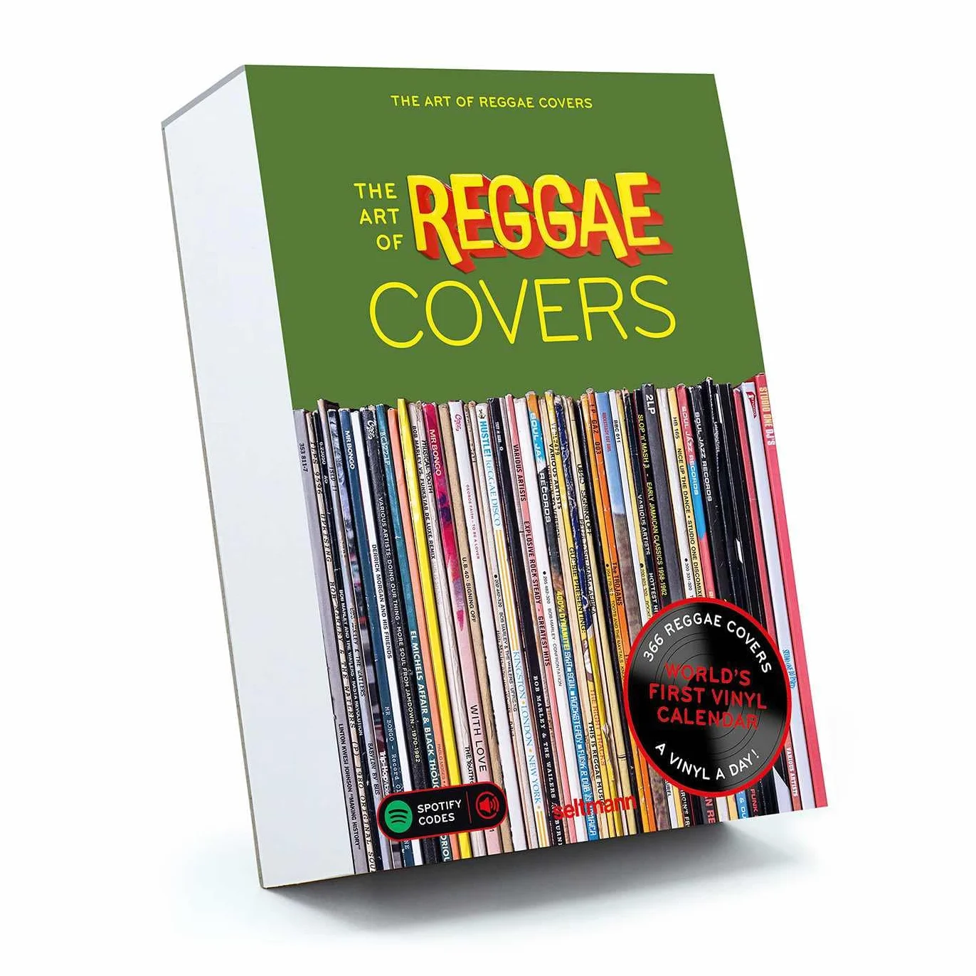 The Art of Reggae Covers: Tagesabreißkalender mit 366 Best-of Reggae Vinyl Covern aus über 6 Jahrzehnten. Zusätzlich mit praktischen Spotify Codes.