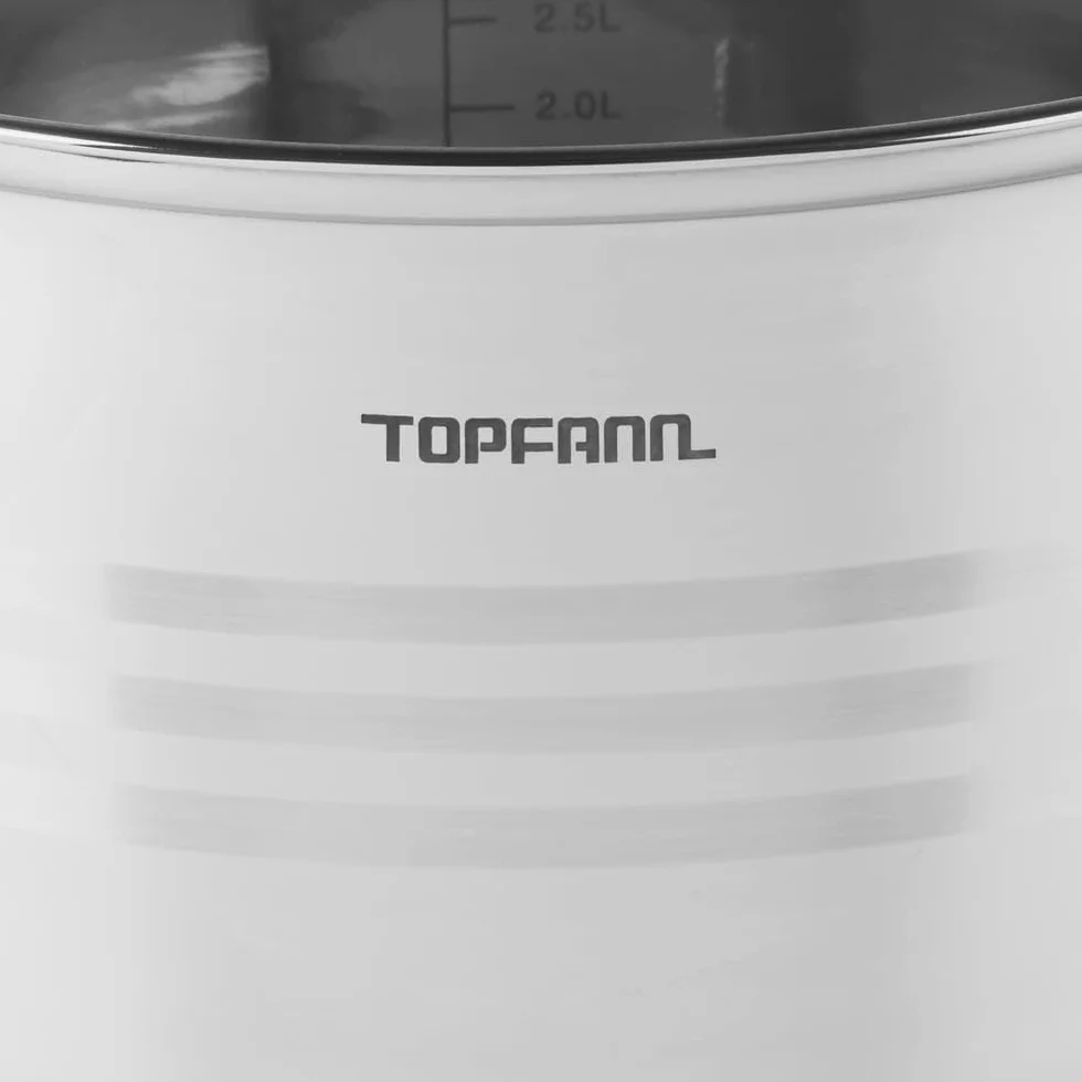 Garnek do gotowania ze stali nierdzewnej, 3 l, ze szklaną pokrywką, garnek do zupy, uniwersalny garnek indukcyjny, 20 cm
