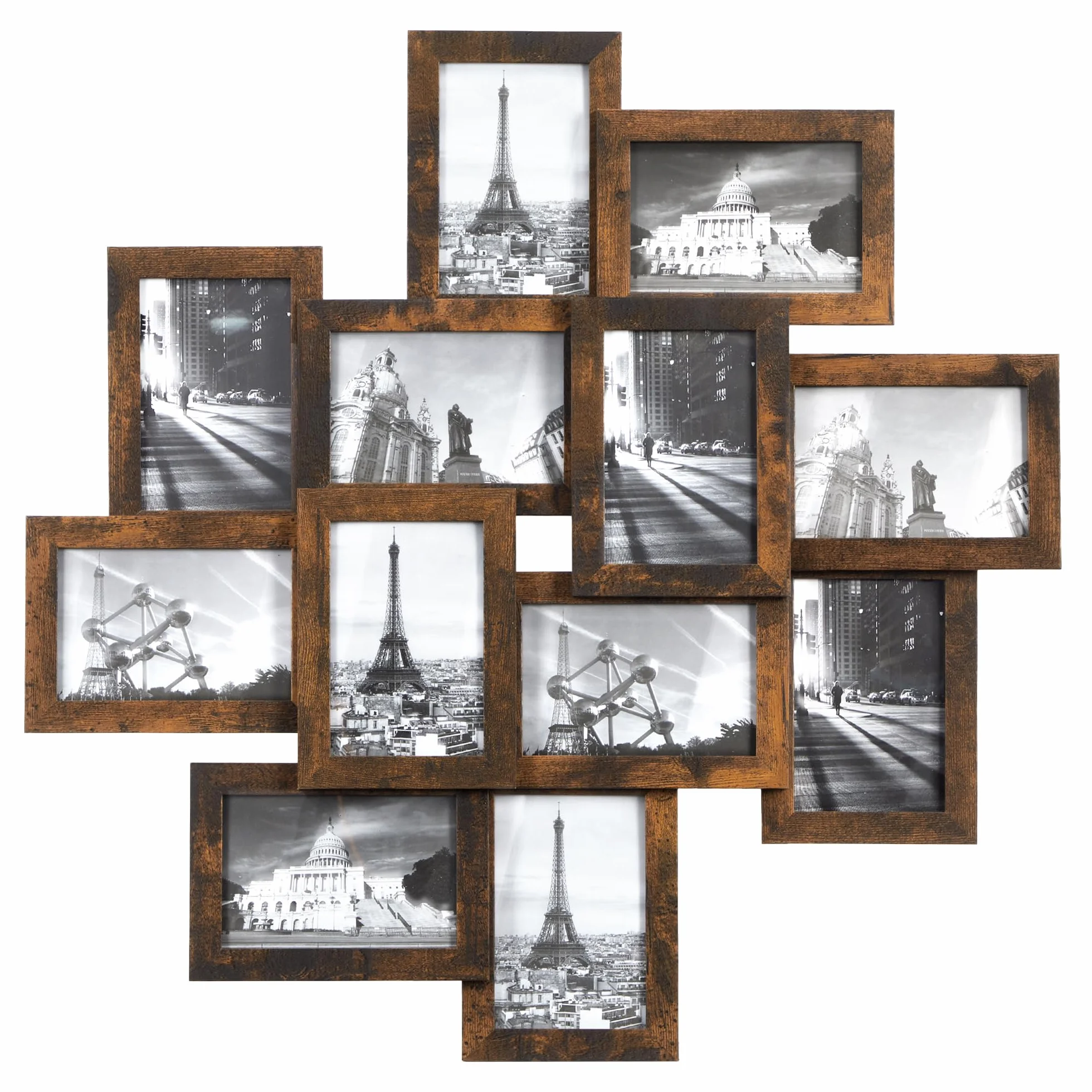 SONGMICS RPF022X01 kolaż zdjęć 10x15 cm wielokolorowy