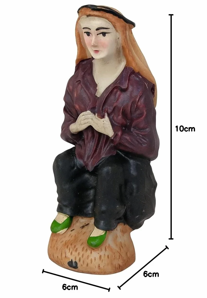 Caganer figura Bożonarodzeniowa do szopki belen