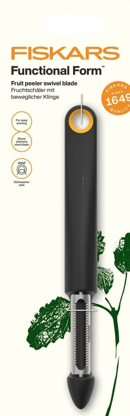 Fiskars Functional Form Fruit peeler swivel blade