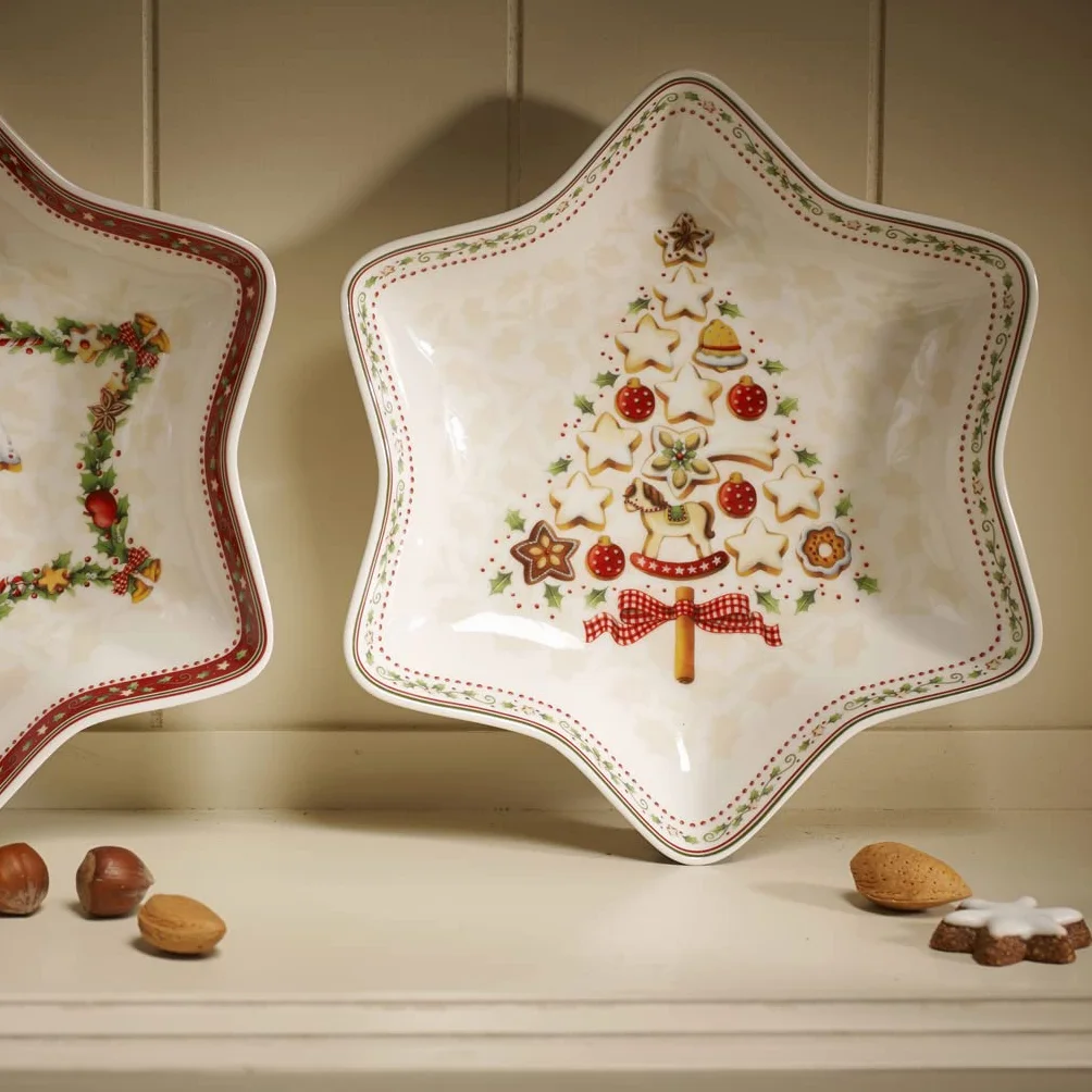 Villeroy & Boch Winter Bakery Delight Miska, Wielokolorowy, Ø 24.5 cm