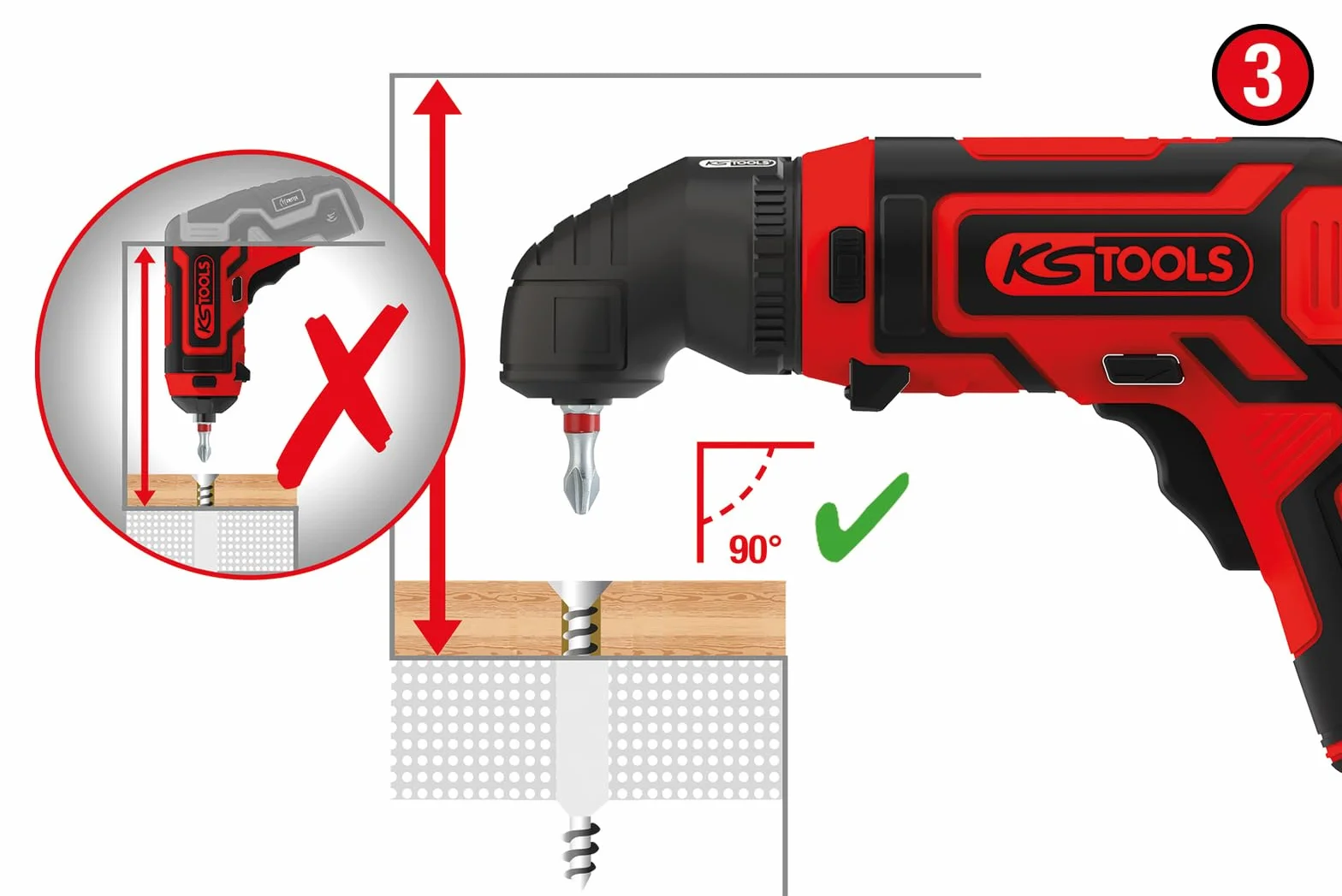 KS Tools 515.6699 kalendarz adwentowy z mini eMONSTER zestaw wkrętarek akumulatorowych 31-częściowy