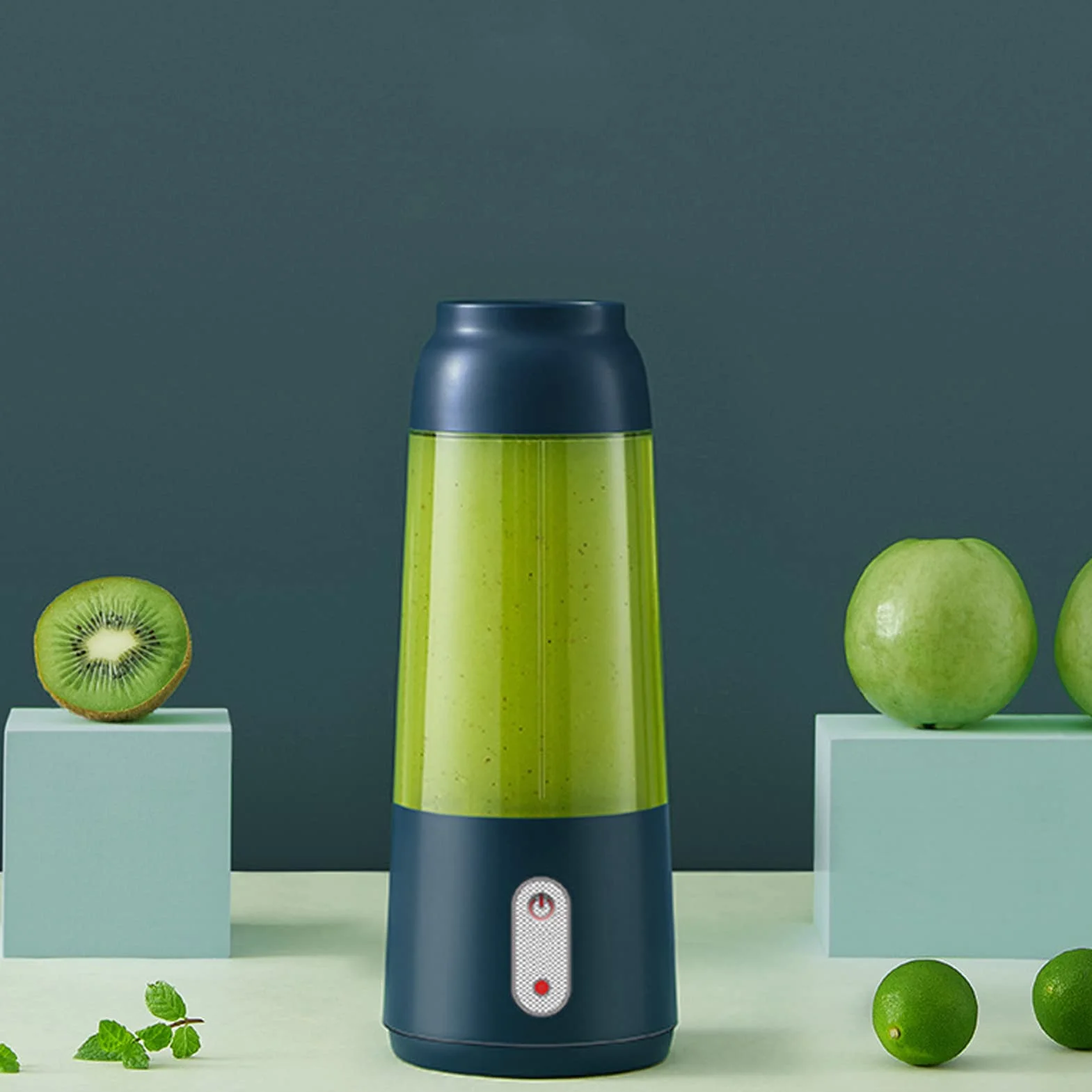 Elektryczny Kubek do Sokowirówki, Mikser do Soków Owocowych USB 300 ML, Mini Przenośny Akumulatorowy Kubek do Sokowirówki Ice Travel Blender Mixer Machine Z