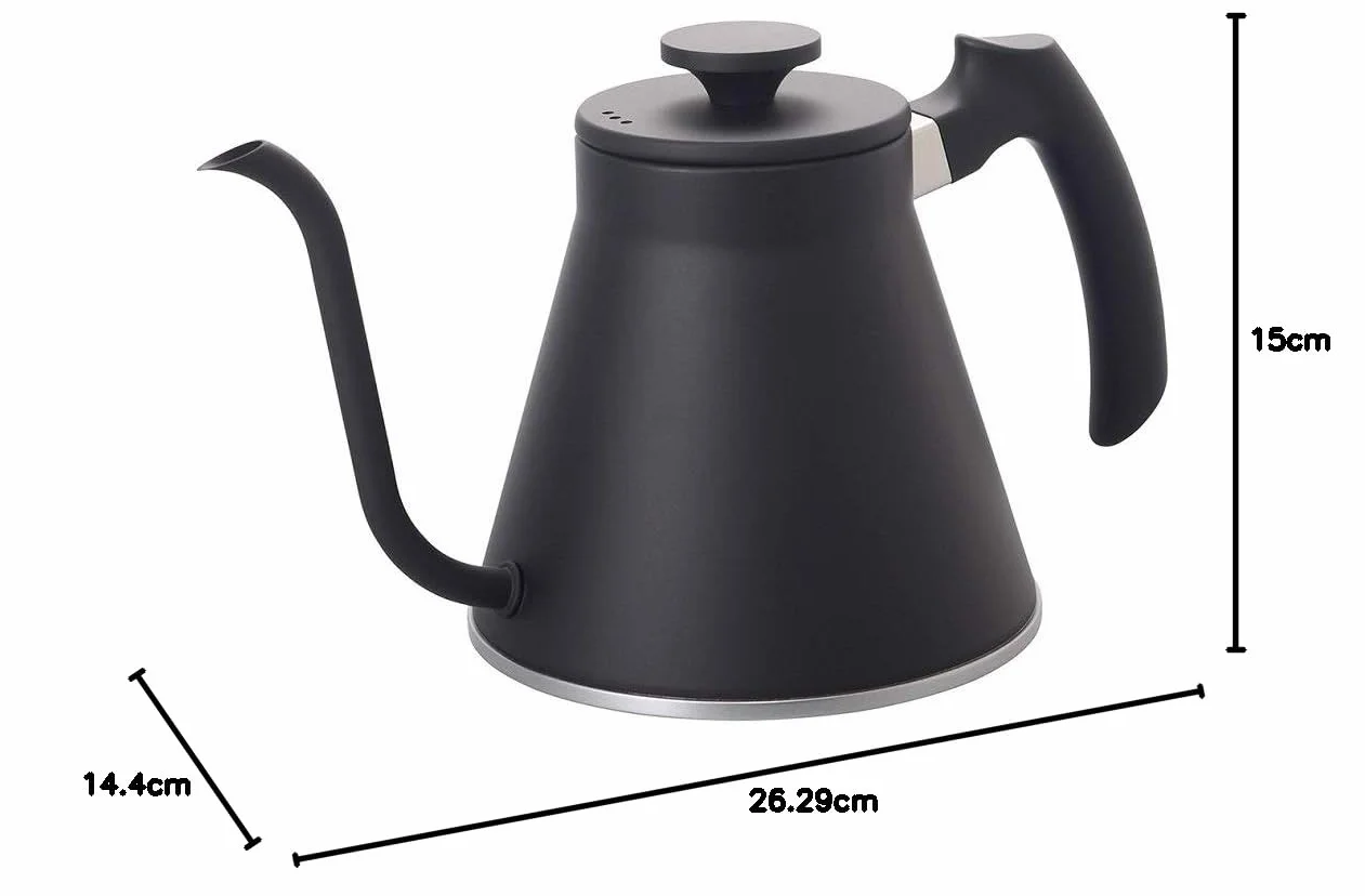 Hario | Fit V60 czajnik elektryczny, 800 ml, czarny