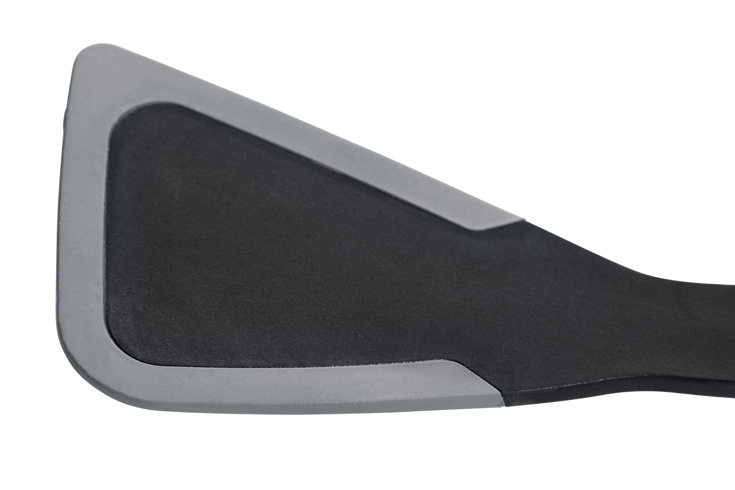 Woll Cook-It łopatka kuchenna z cienką, elastyczną silikonową wargą, 7 cm szerokości, 31,5 cm długości, szara, odporna na temperaturę do 220°, nadaje się do mycia w zmywarce