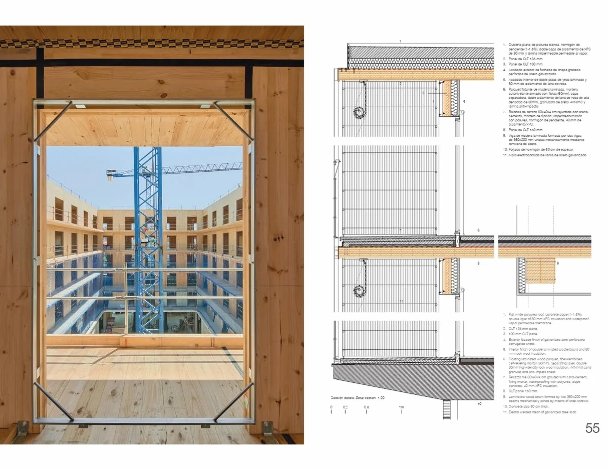 Wooden Life: Madera Técnica en Vivienda Colectiva en España