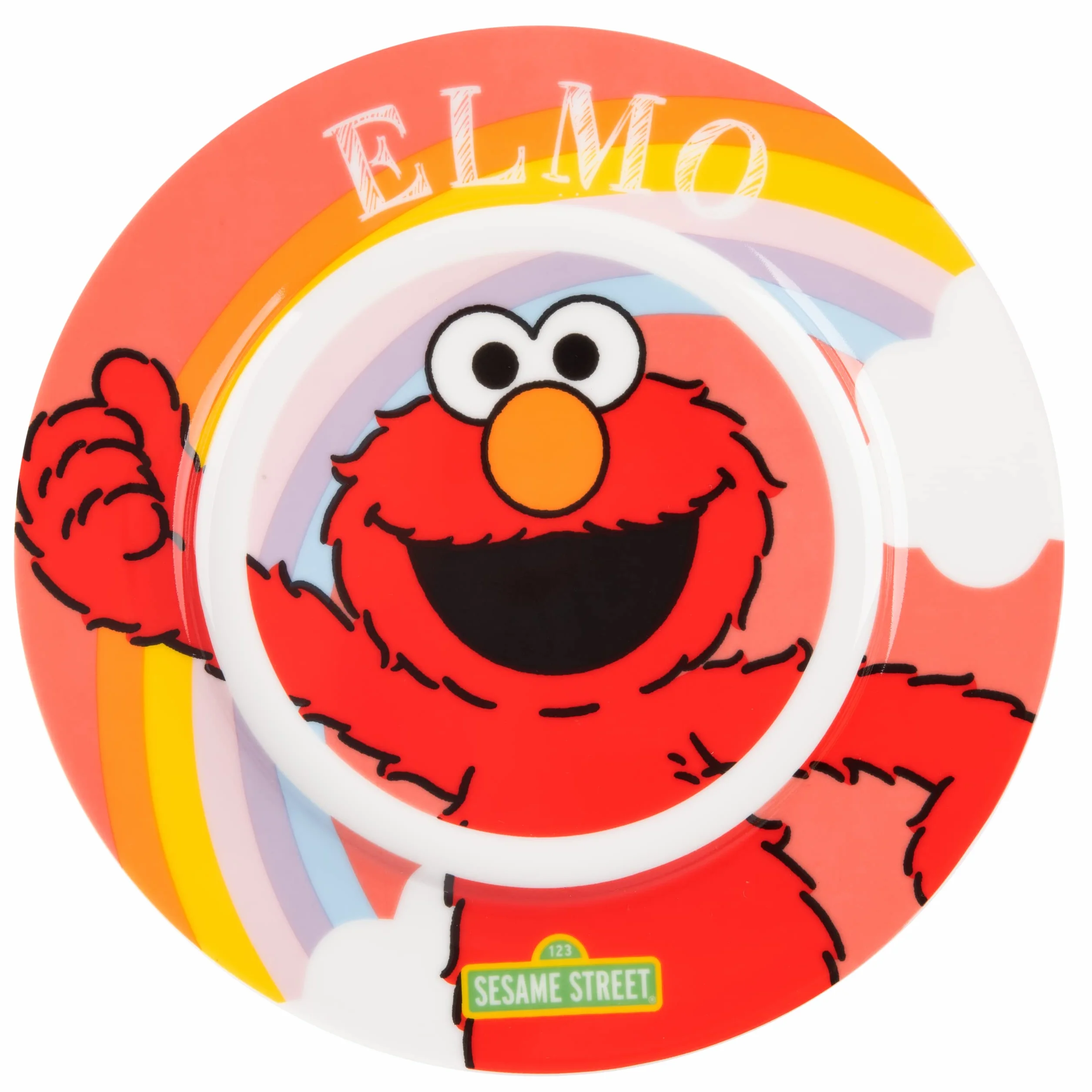 breakfast set - Elmo: porcelain, 3pcs