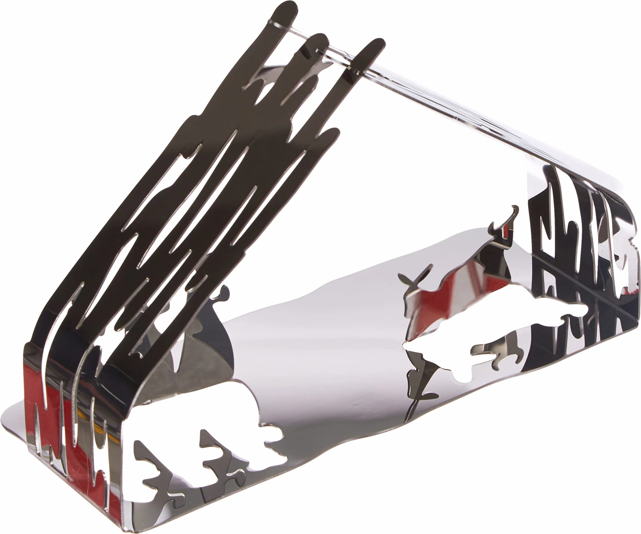 Alessi BM09 Bark Crib szopka, stal szlachetna 18/10, złota stal