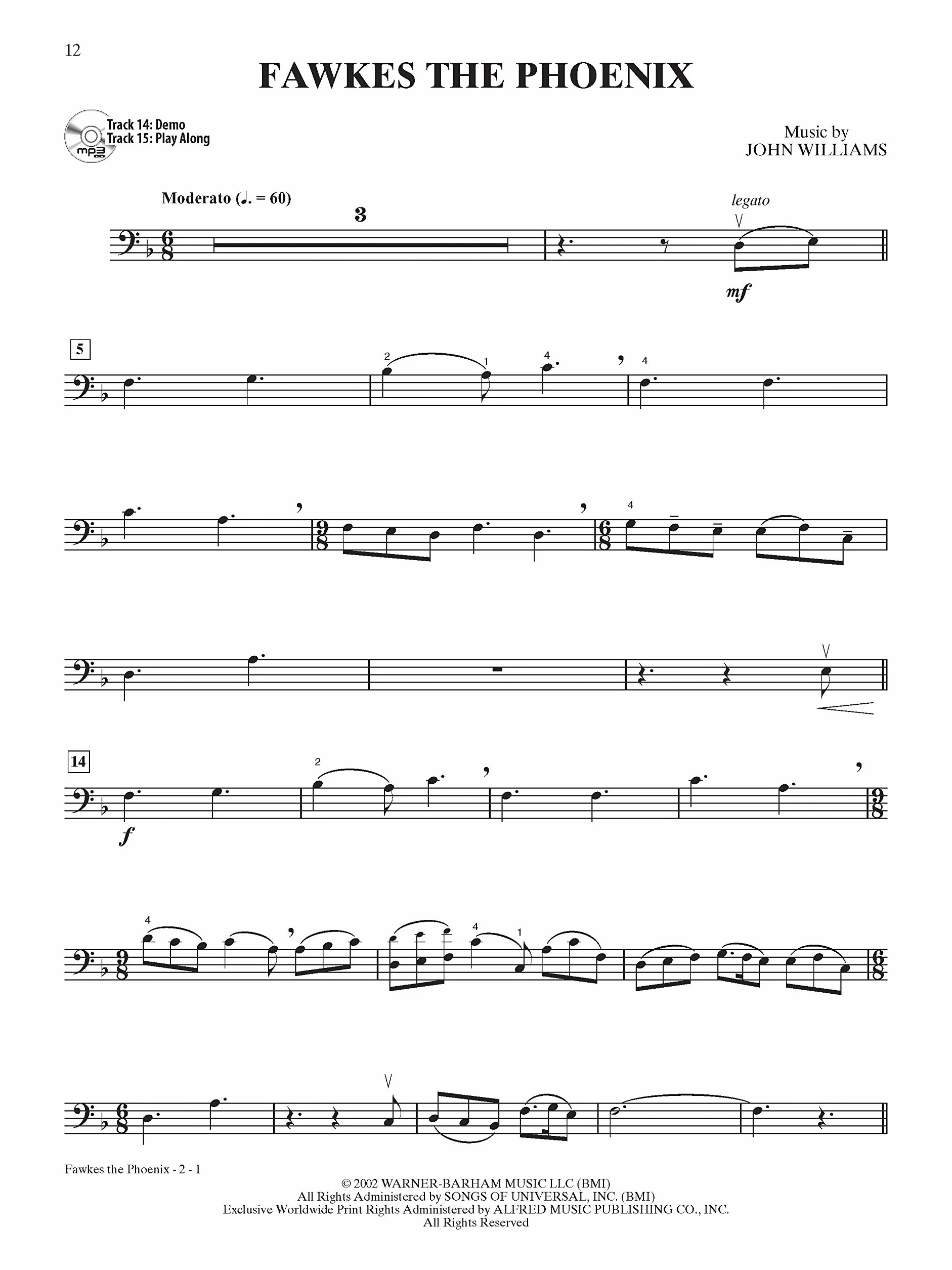 Harry potter instrumental solos - from the complete film series - violoncelle + media online