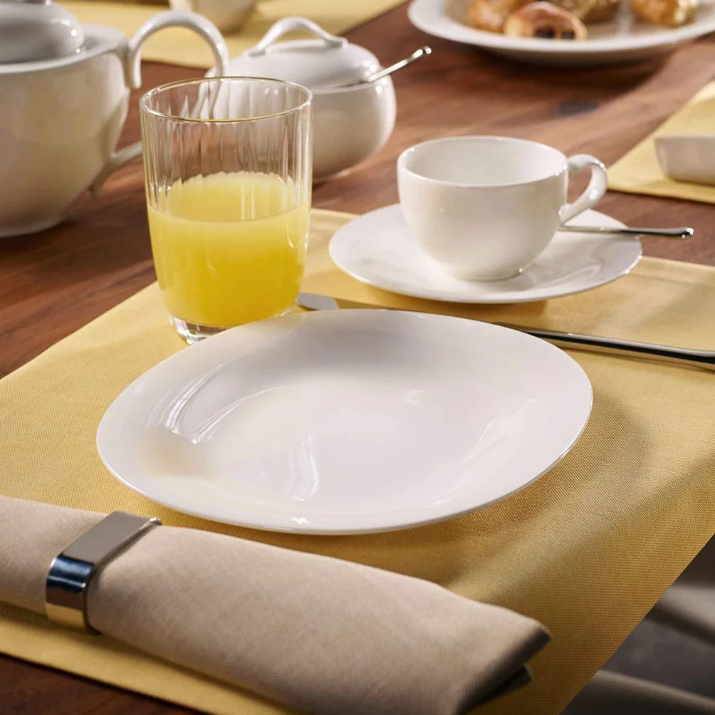 Villeroy & Boch New Cottage Basic owalny talerz śniadaniowy porcelana premium 23 x 19 cm