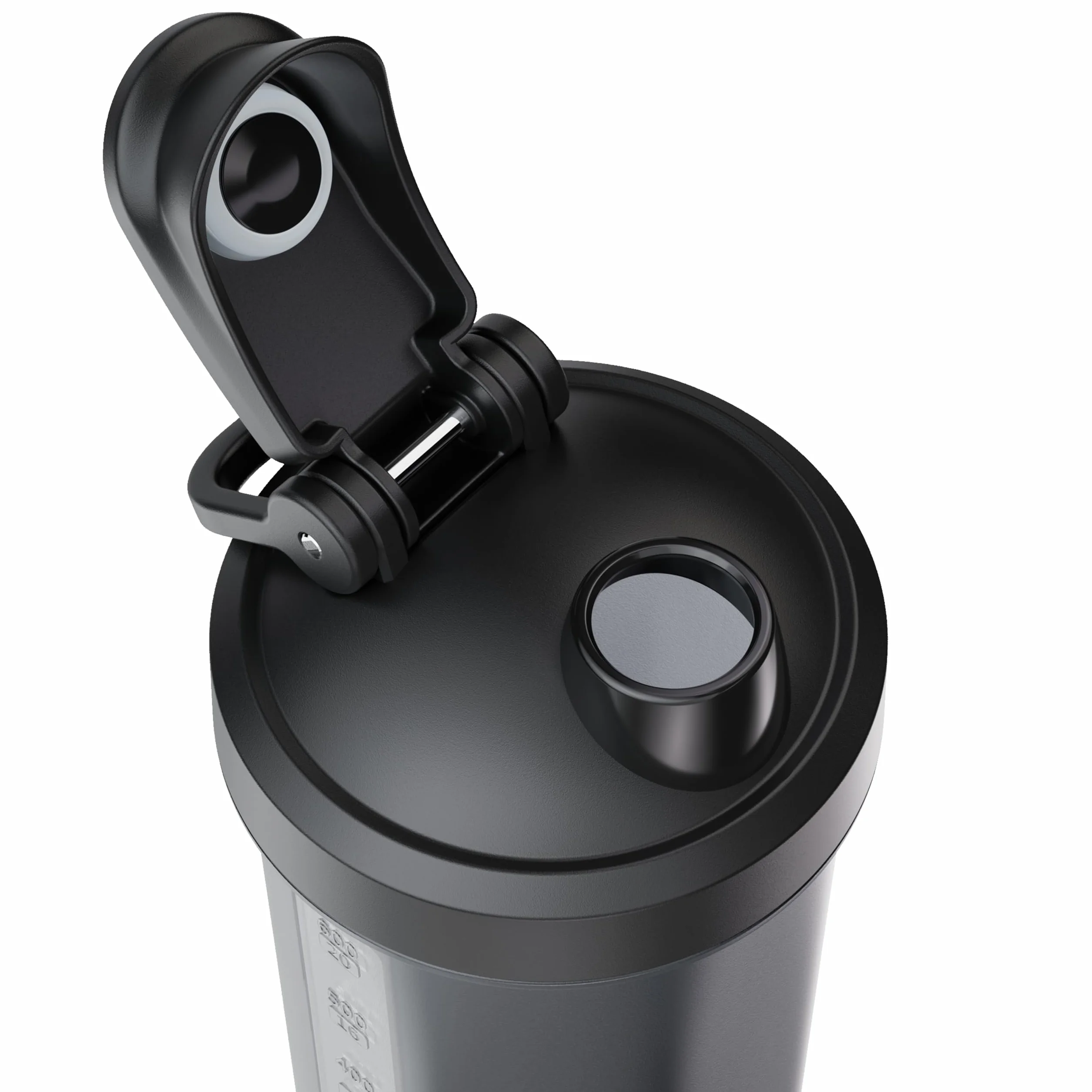 VOLTRX Titanus elektryczny shaker do shake'ów proteinowych, z USB C, do wielokrotnego ładowania, shaker do koktajli proteinowych i zamienników posiłków, bez BPA, 24 oz