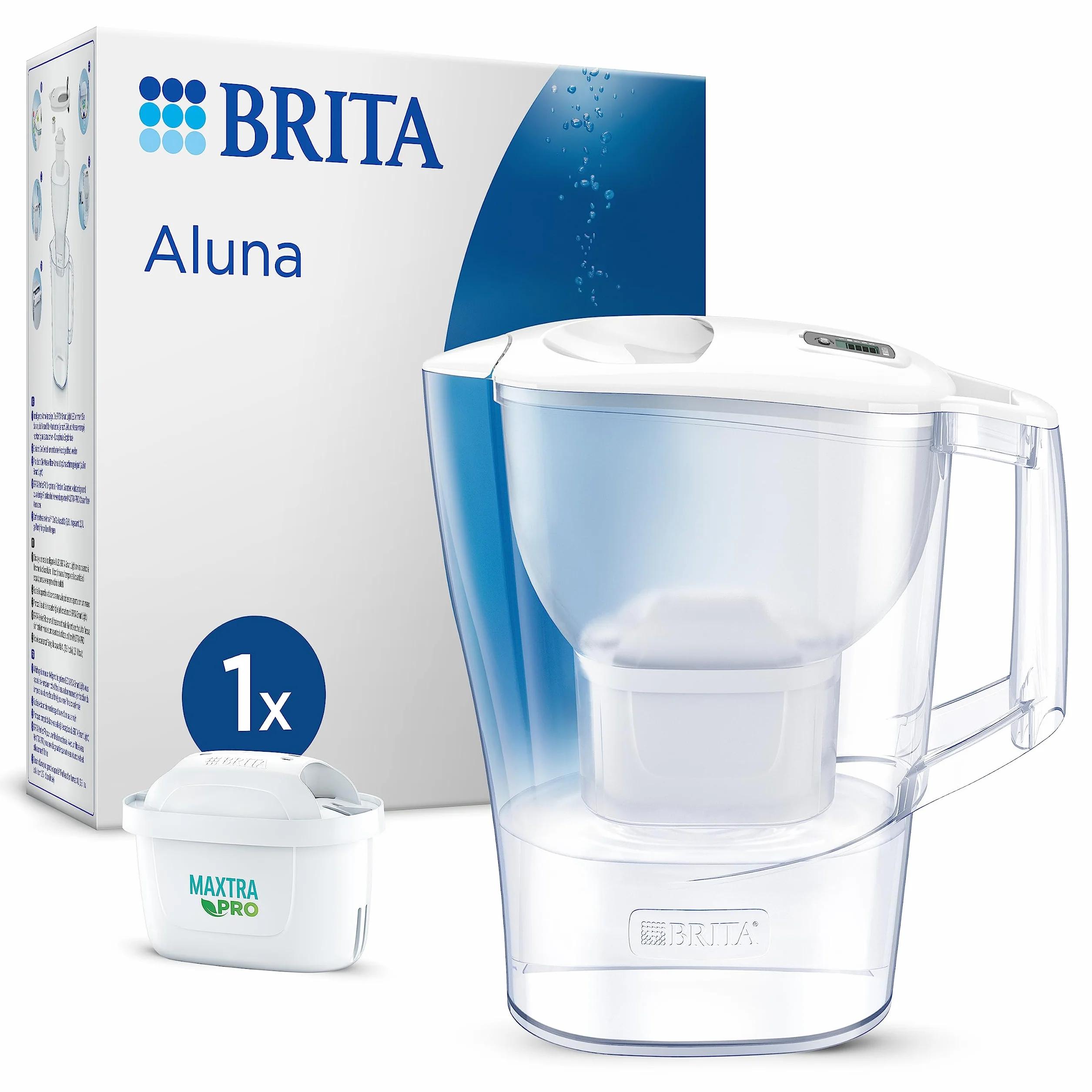 Brita Aluna Dzbanek Filtrujący, Biały, 2,4 l