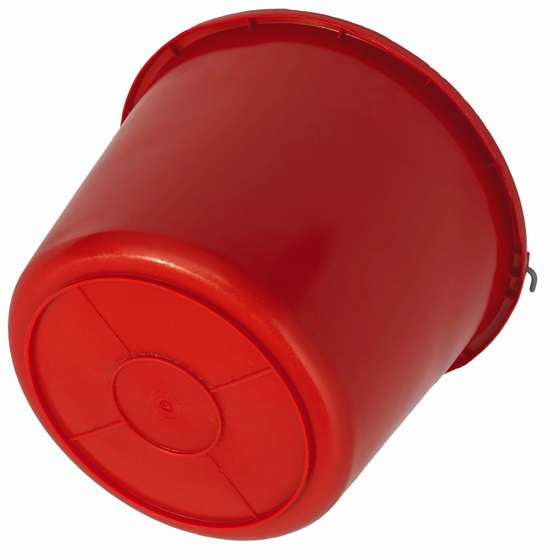 WIADRO BUDOWLANE GOSPODARCZE KOLOROWE 20L WIADERKO WIADRA 5 SZT Okrągłe Wiadro Mocne Plastikowe Wiaderko na Budowę, do Domu, Ogrodu Pojemnik z Metalową Rączką