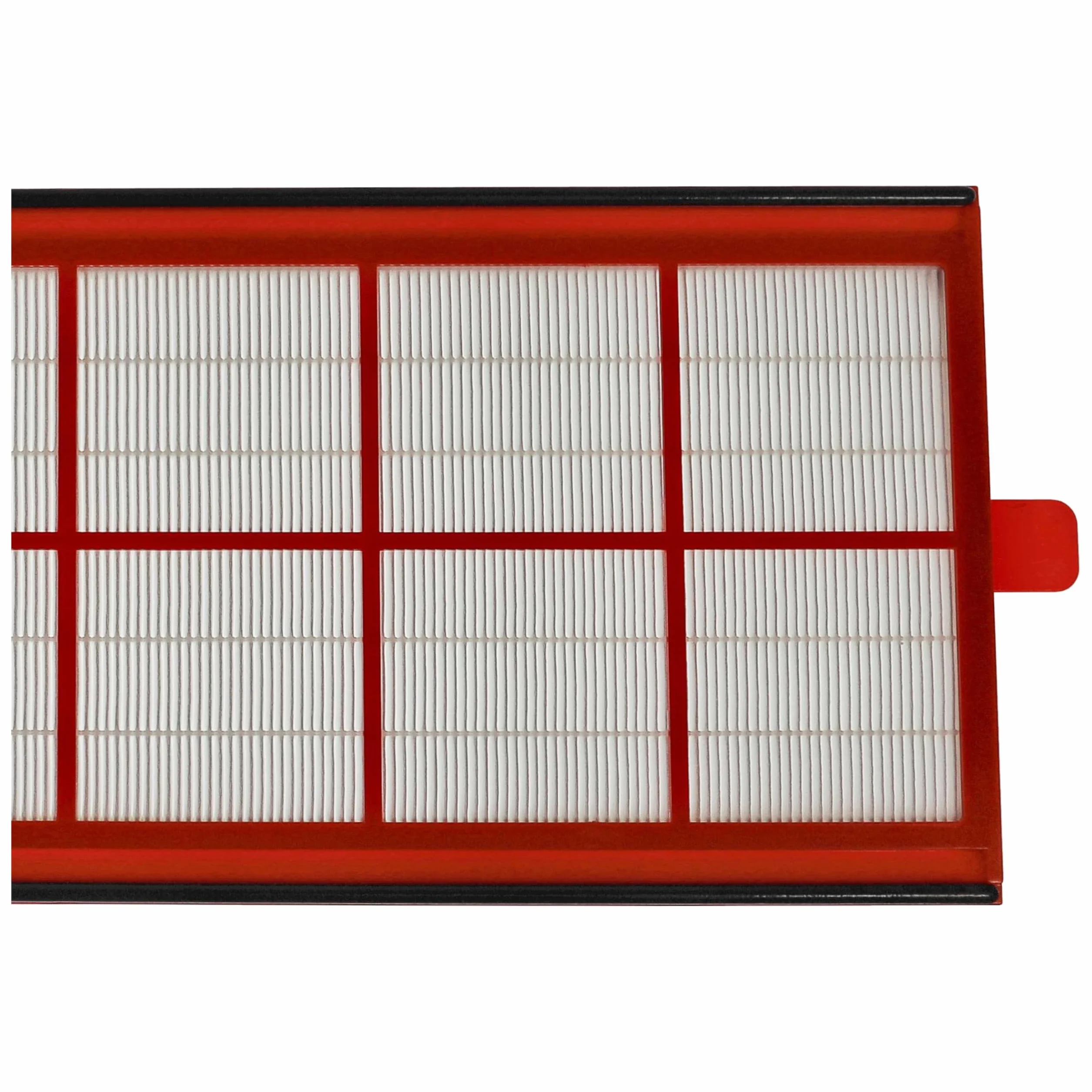vhbw Zestaw filtrów kompatybilny z urządzeniem wentylacyjnym Zehnder ComfoD 300, 350, 450, filtr powietrza G4 / F7 (4 szt.), biały/czerwony/czarny