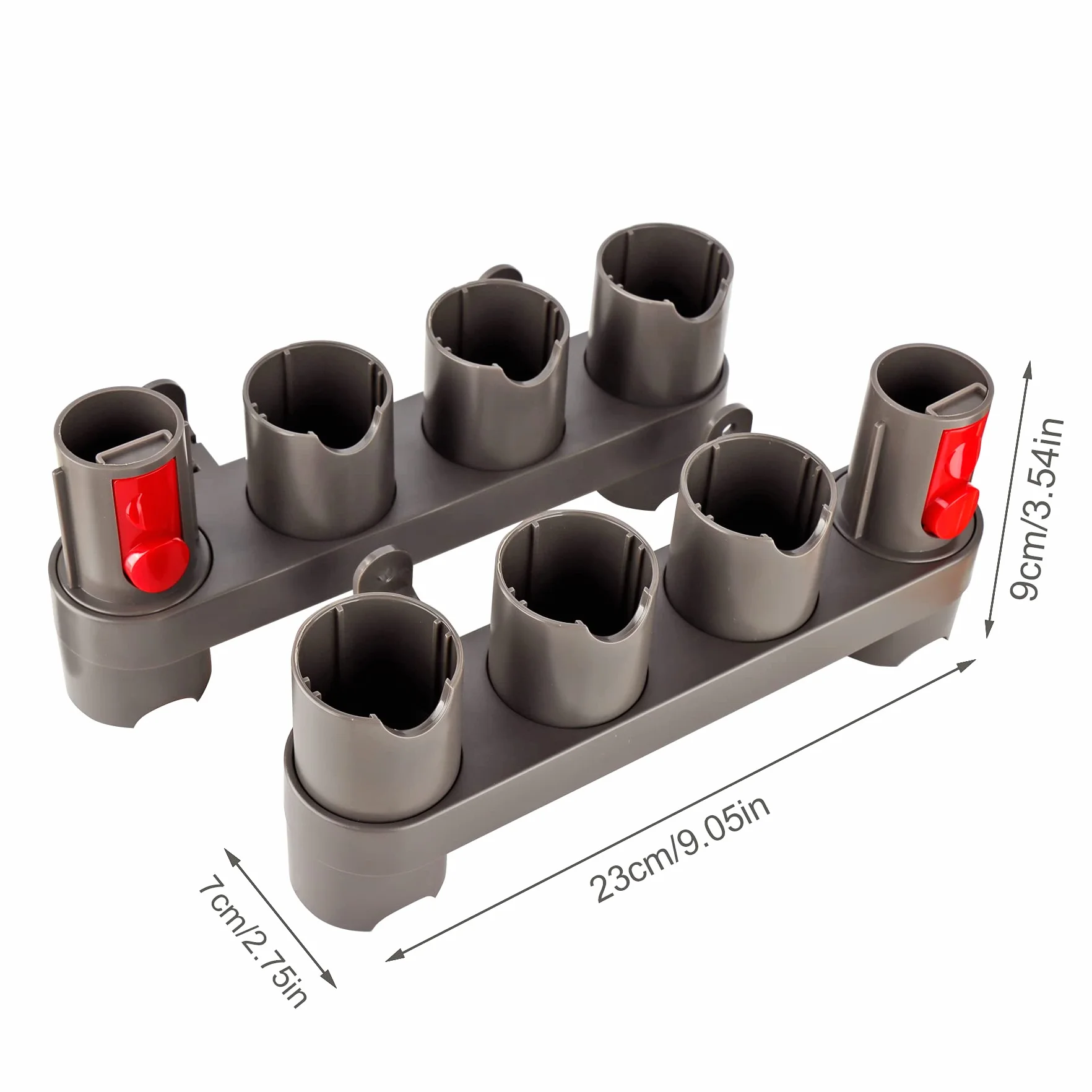 Uchwyt akcesoriów do odkurzacza Dyson V7 V8 V10 V11 SV10 SV11, 10 gniazd, 2 szt.