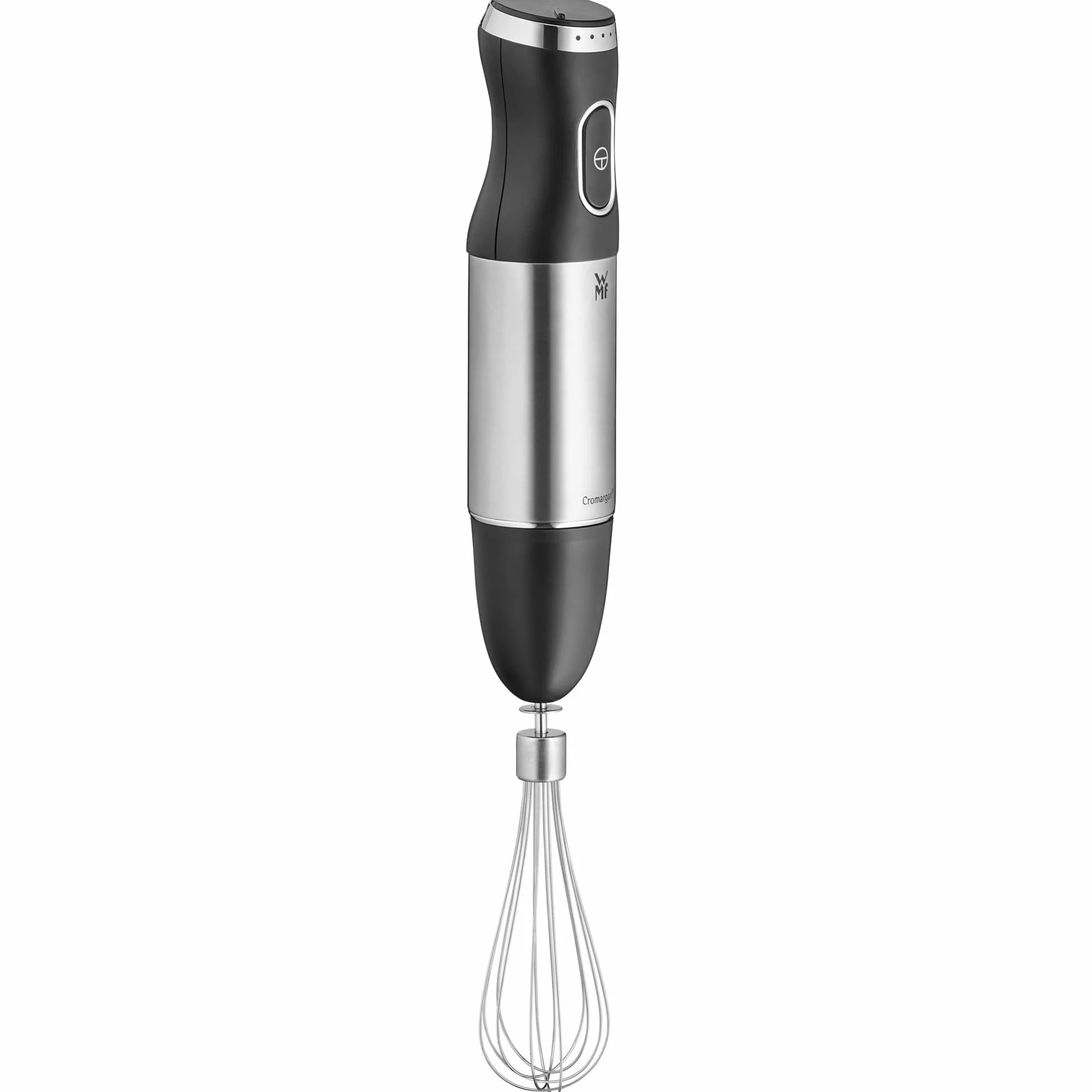 WMF Kult X 5-częściowy zestaw blenderów ręcznych, pałeczka immersyjna, ubijacz, rozdrabniacz, 600 W, magiczna różdżka z pojemnikiem do miksowania 700 ml, stal nierdzewna matowa