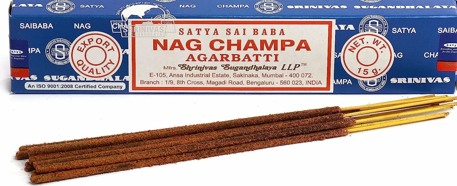 Satya Nag Champa kadzidło w patyczkach (15g x 12 paczek)
