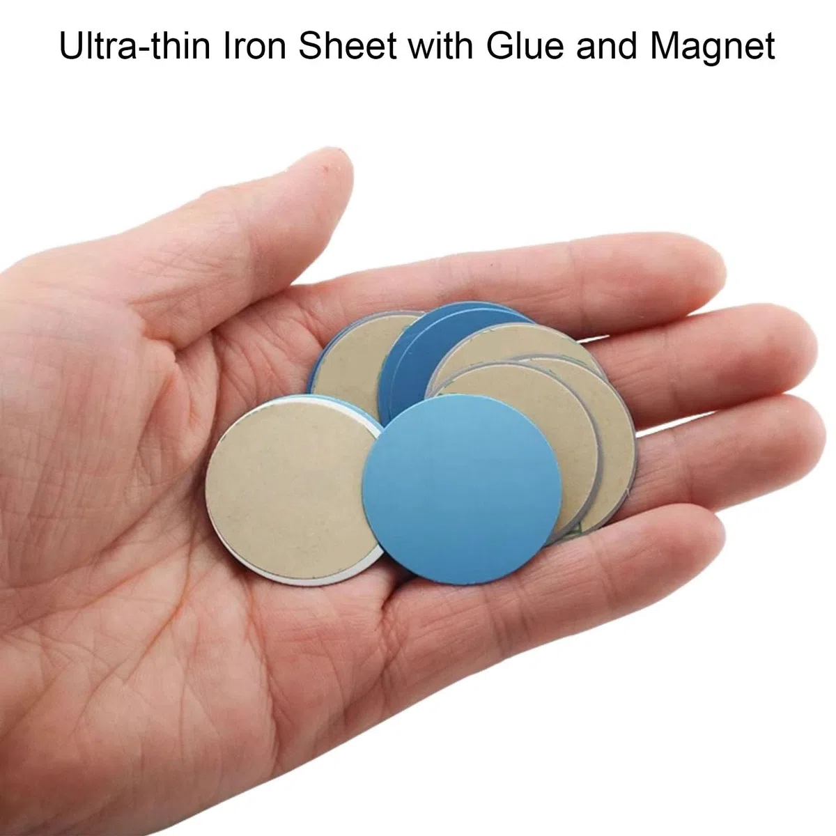 100 sztuk, 30 mm, białe samoprzylepne metalowe płytki do deski Tonie, punkty magnetyczne Tonie, samoprzylepne metalowe płytki do telefonu komórkowego
