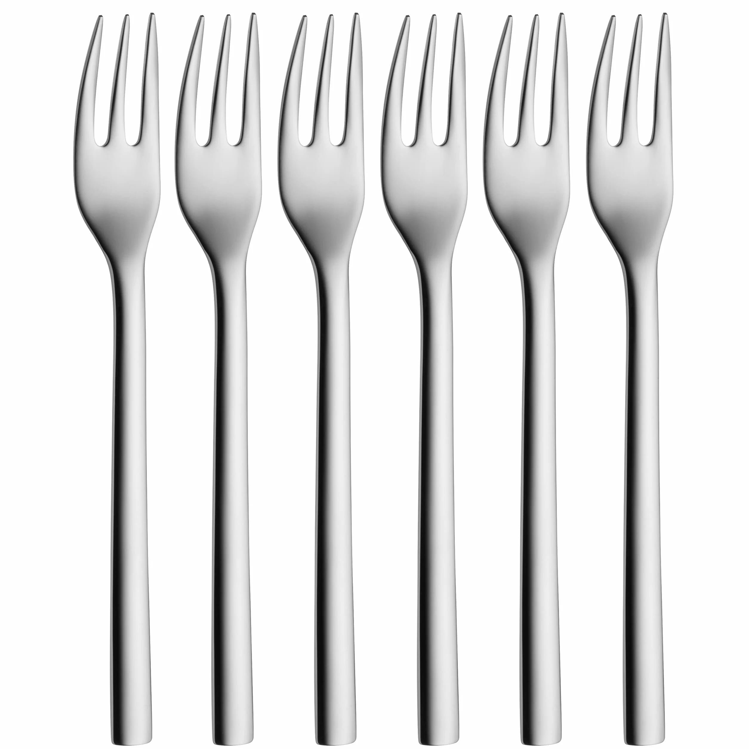 Wmf Widelczyki Do Ciasta Cromargan Polerowana Stal Nierdzewna 16 cm 6 Sztuk