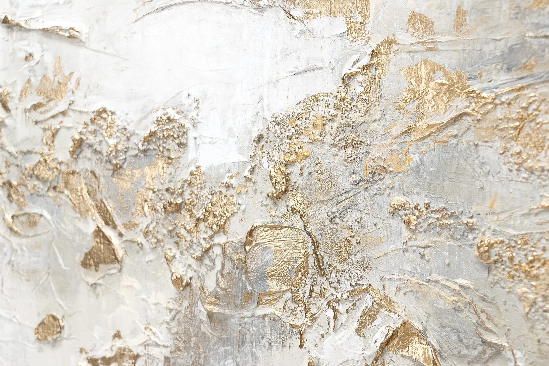 YS -Art obraz abstrakcyjny ręcznie robiony beżowy złoty kolor linie Geschichte dekoracja ścienna nowoczesny salon sztuka ścienna 120 x 60 cm