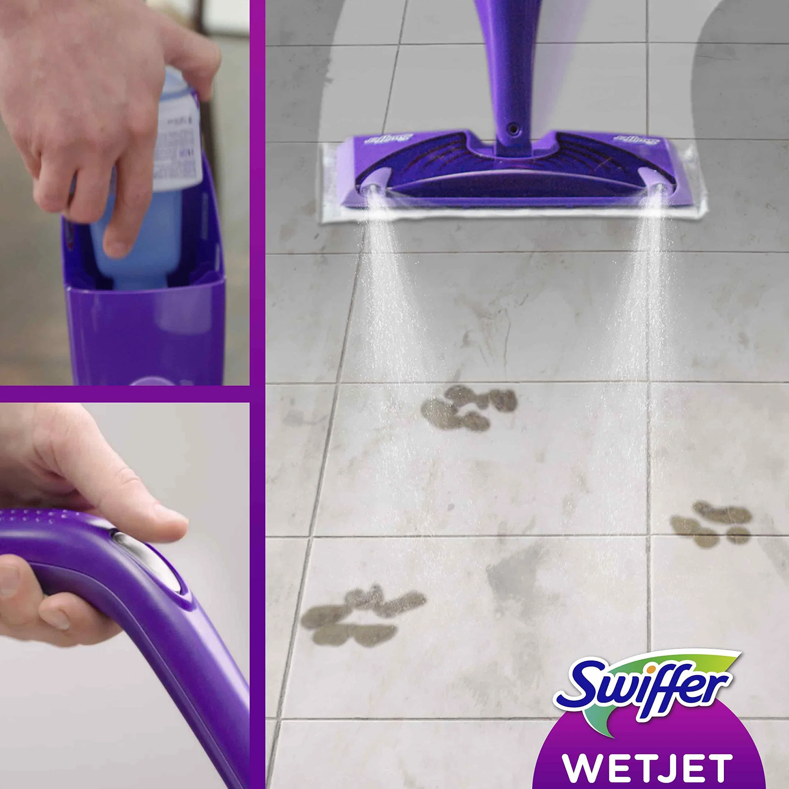 Swiffer WetJet - Spray I Mop All-in-1 - Zestaw Startowy