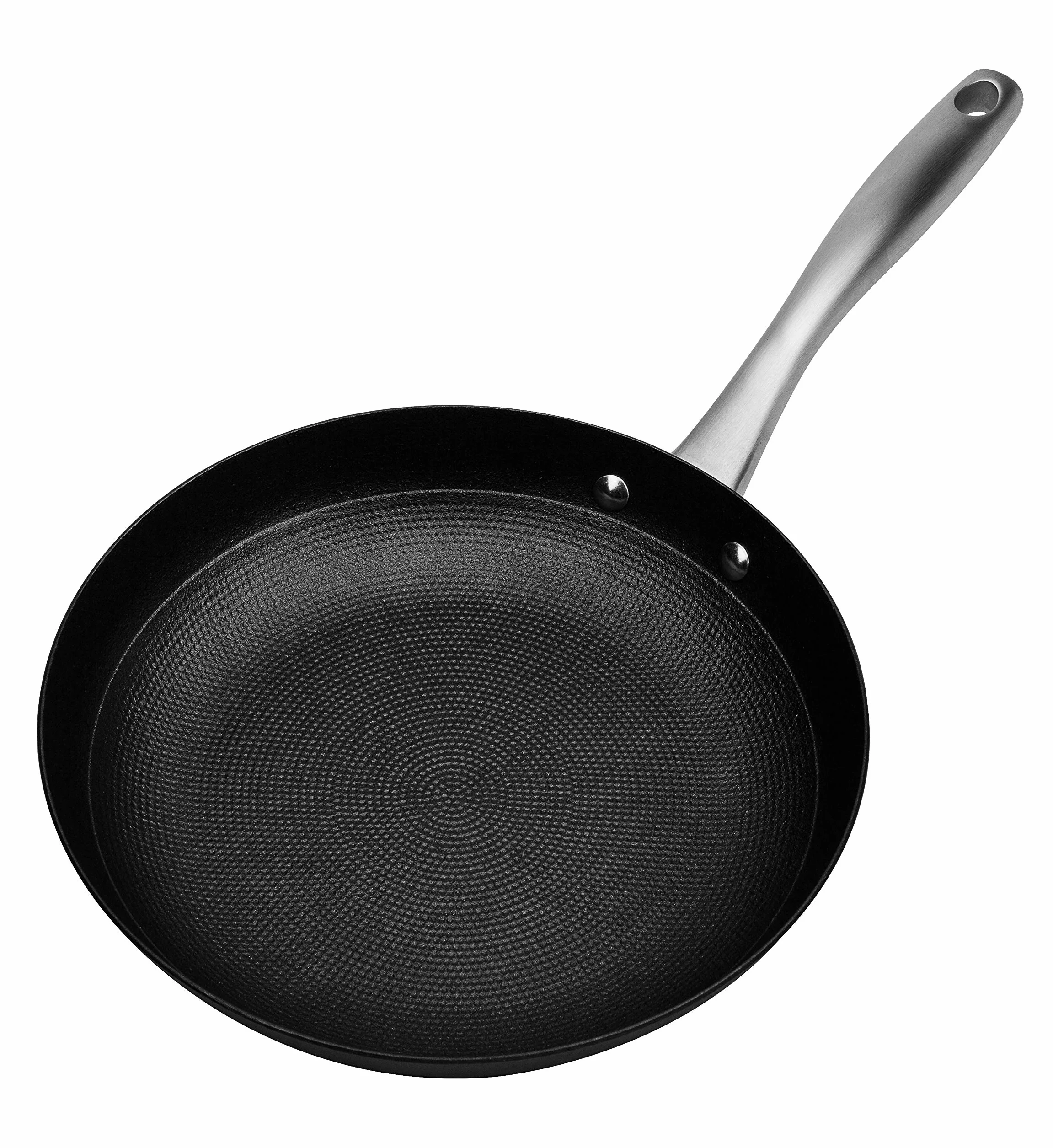 GSW 716505 zestaw patelni Robusta 2-częściowy, żeliwo, stal nierdzewna, kolor czarny