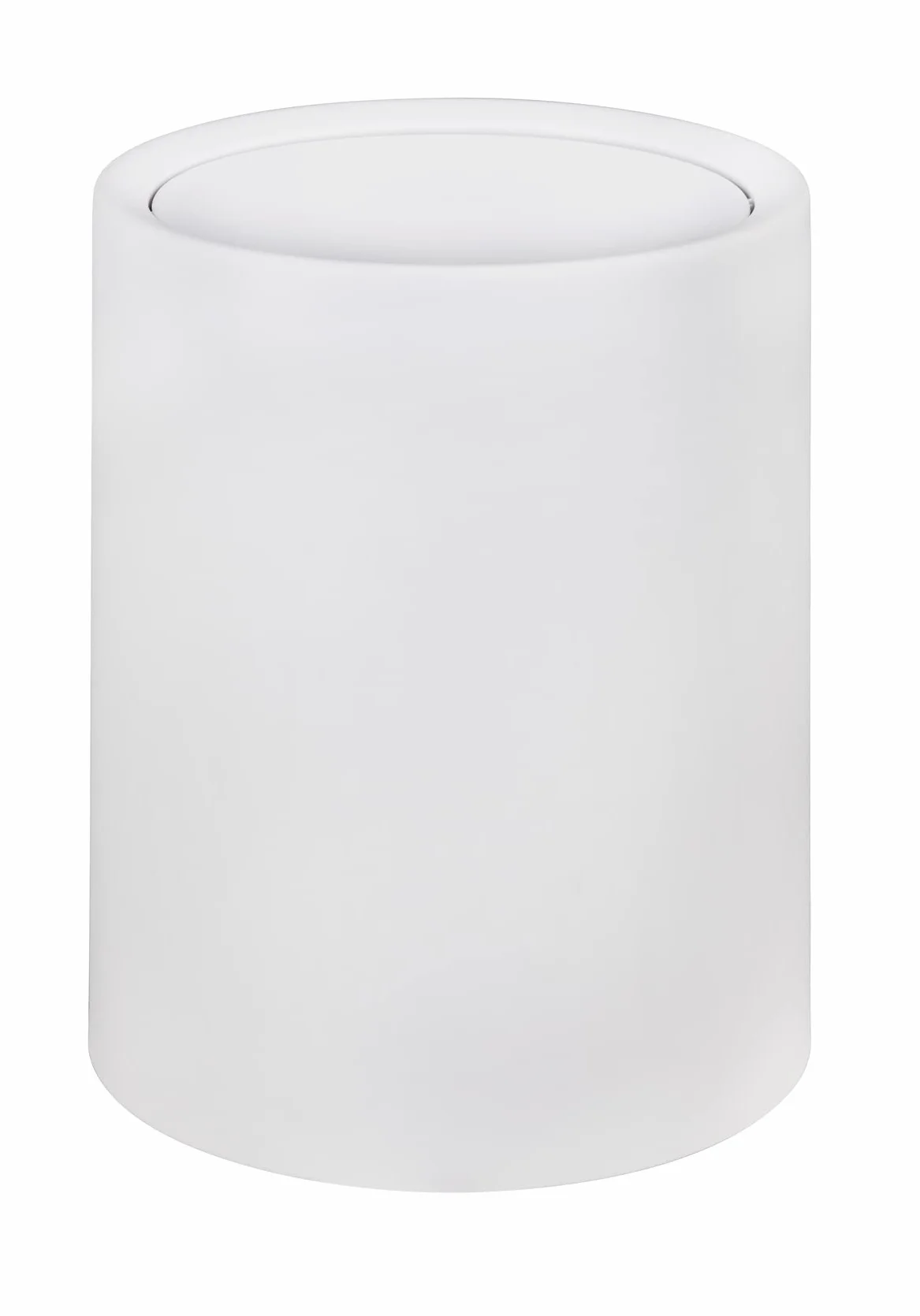 WENKO 25209100 Atri kosz na śmieci z uchylną pokrywą, 6 l, tworzywo sztuczne, 21 x 25,5 x 21 cm