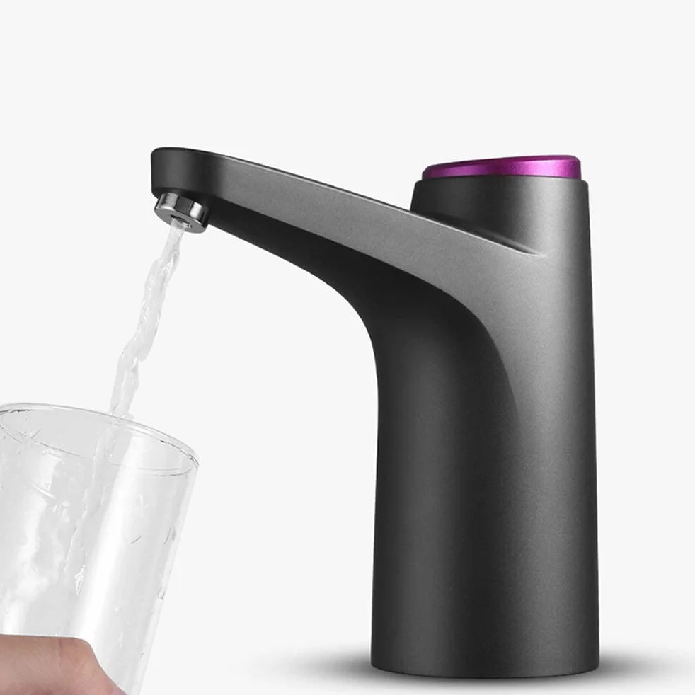 Elektryczna pompa wody beczkowej USB, automatyczny dozownik do wody, do butelek 3-5 galonów (18,5 l)