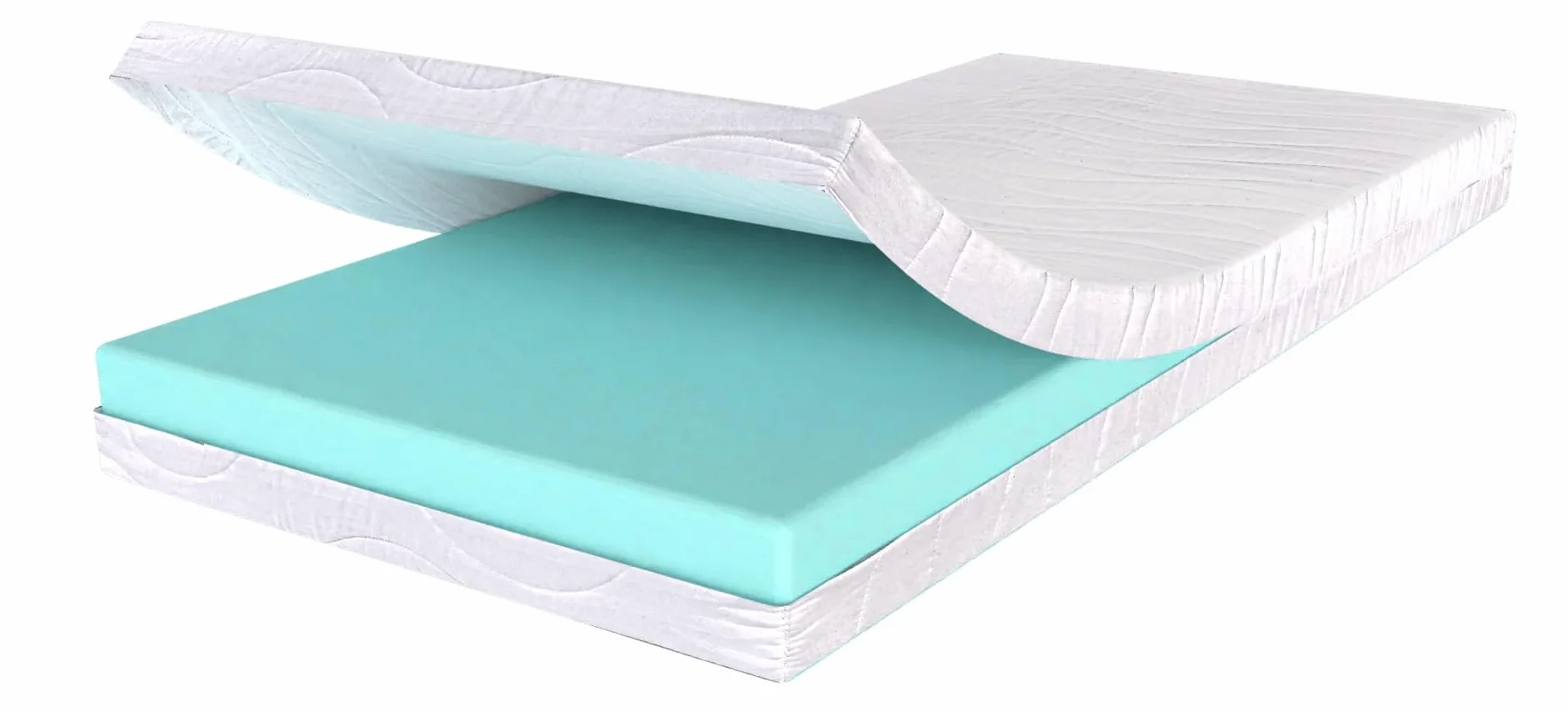 Materac 90x200 H2 | Wysokość 13 cm | Z pianki zimnej | Pokrowiec zdejmowany, można prać do 60°C | Certyfikat OEKO-TEX | Oddychający & hipoalergiczny | Water Foam | Wyprodukowano w Polsce