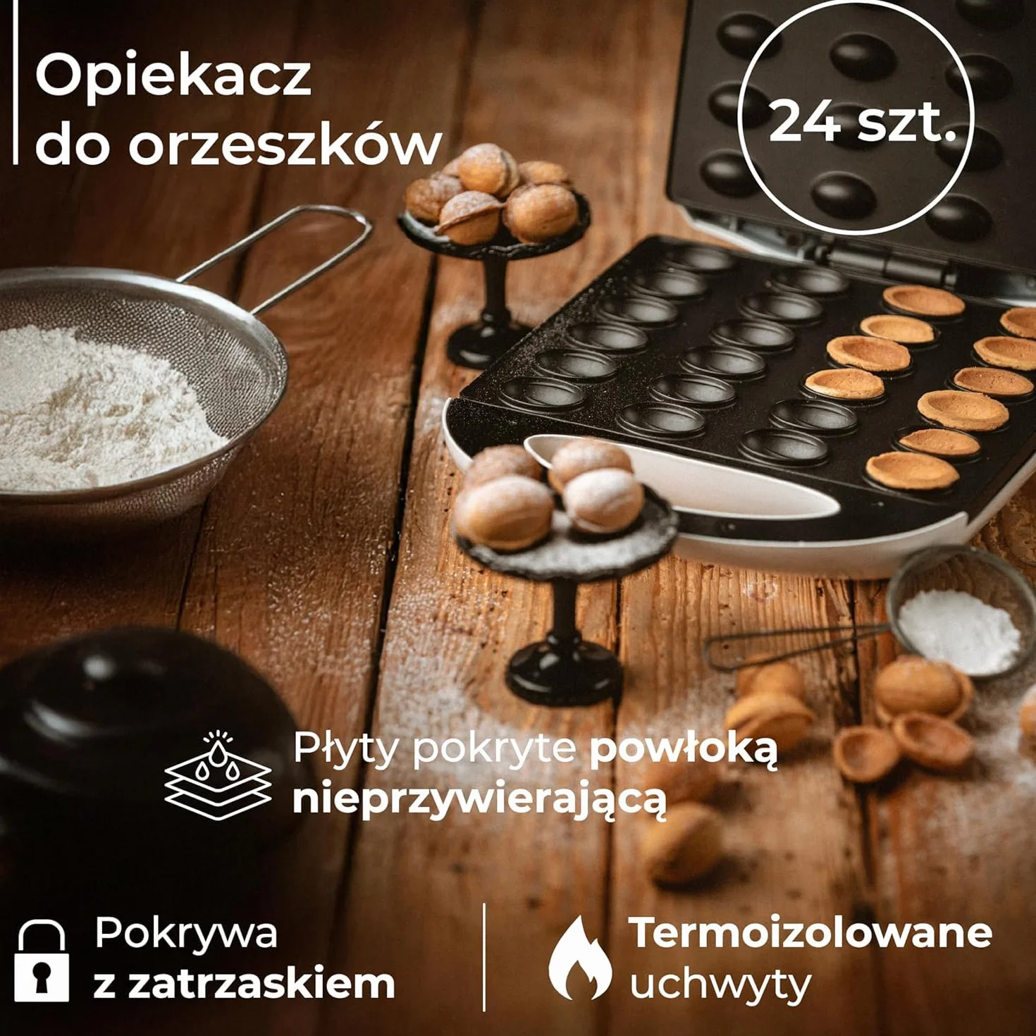 ADLER EUROPE 3039 Opiekacz do orzeszków XL