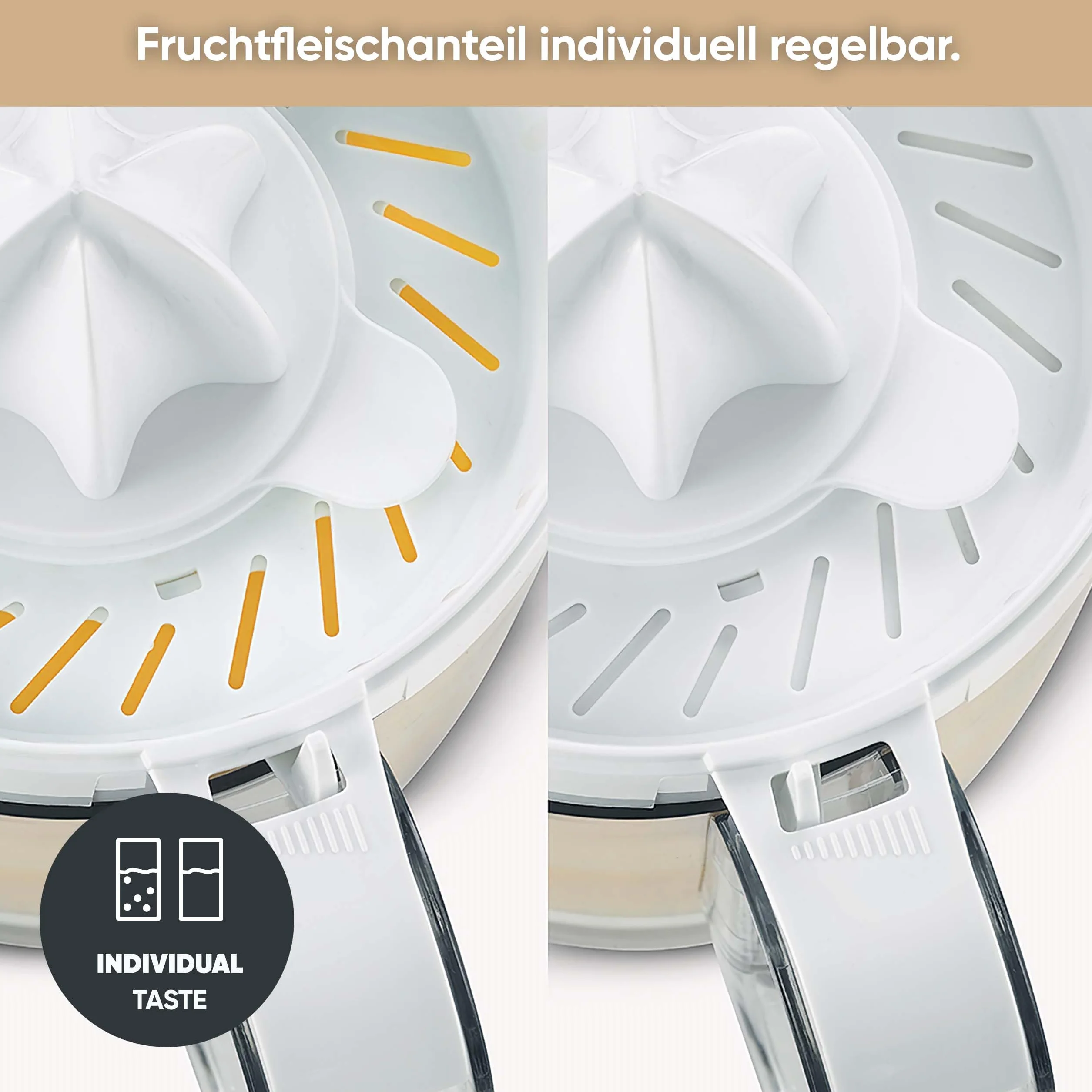 Severin Citrus sqeezer o mocy 85 W CP 3535, biały/szczotkowana stal nierdzewna