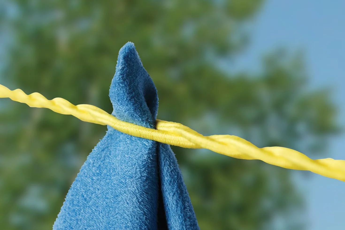 Coghlan 's Coghlans C0433 Pegless Bungee linka na pranie dla dorosłych, uniseks, żółta, 72 cale