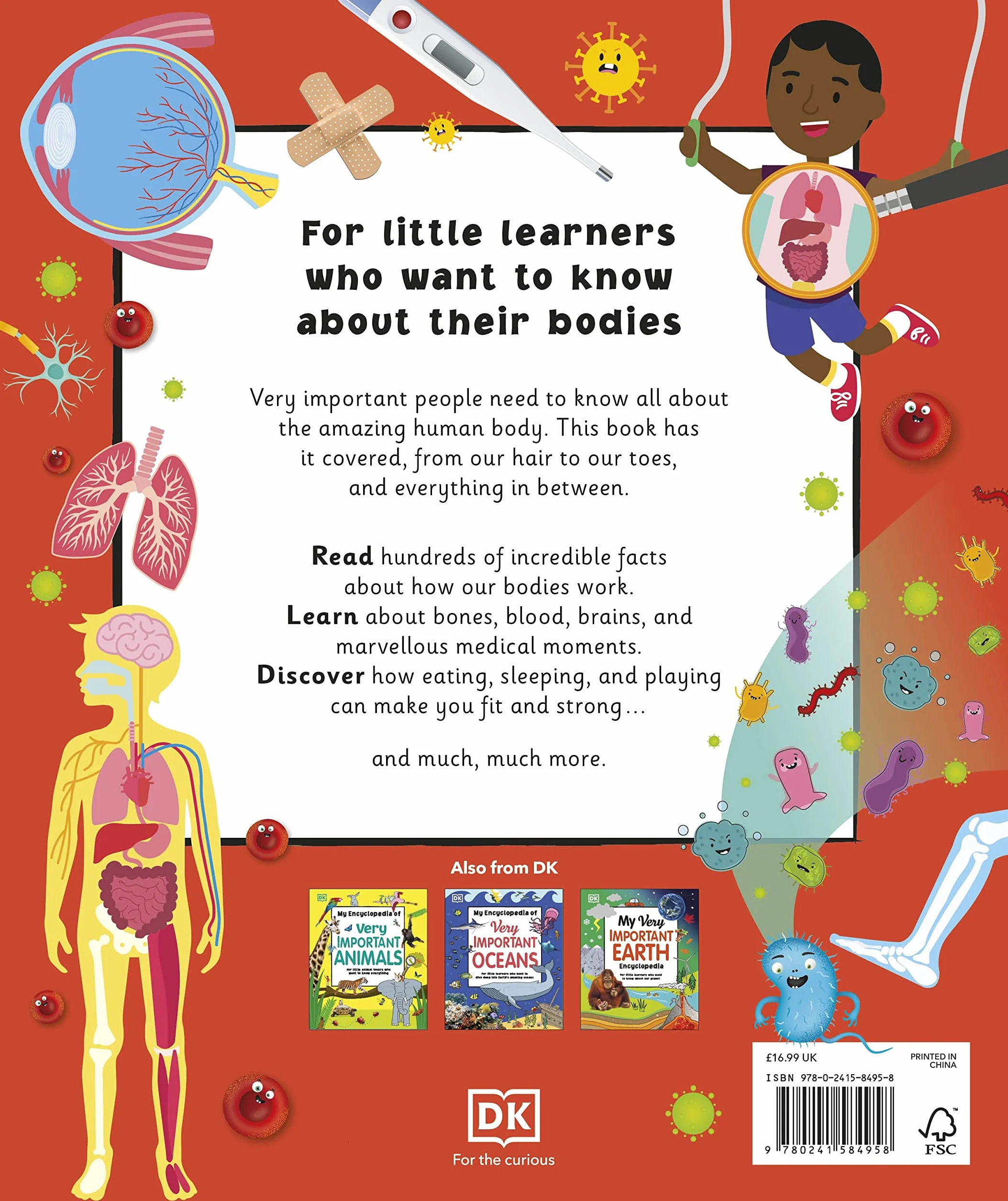 My Very Important Human Body Encyclopedia: For Little Learners Who Want to Know About Their Bodies