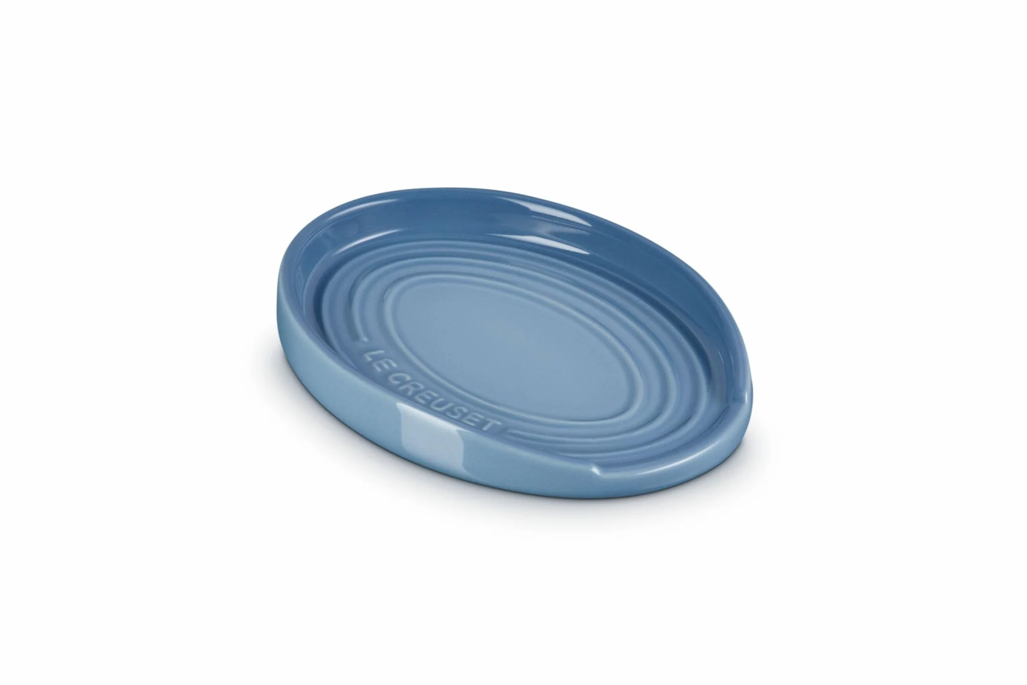 Le Creuset Kamionka owalna łyżka podstawka, Chambray, 71507154340099