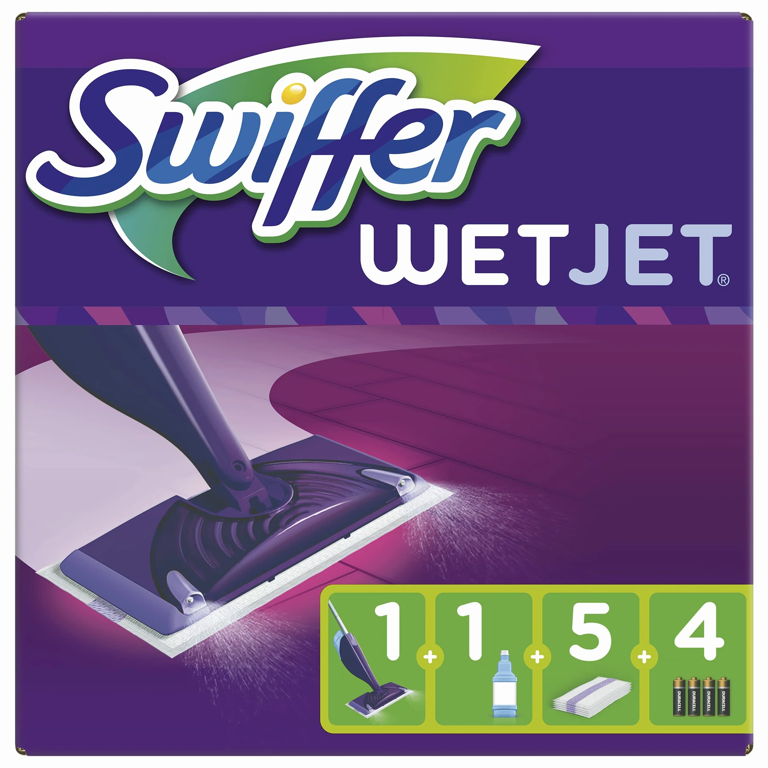 Swiffer WetJet - Spray I Mop All-in-1 - Zestaw Startowy