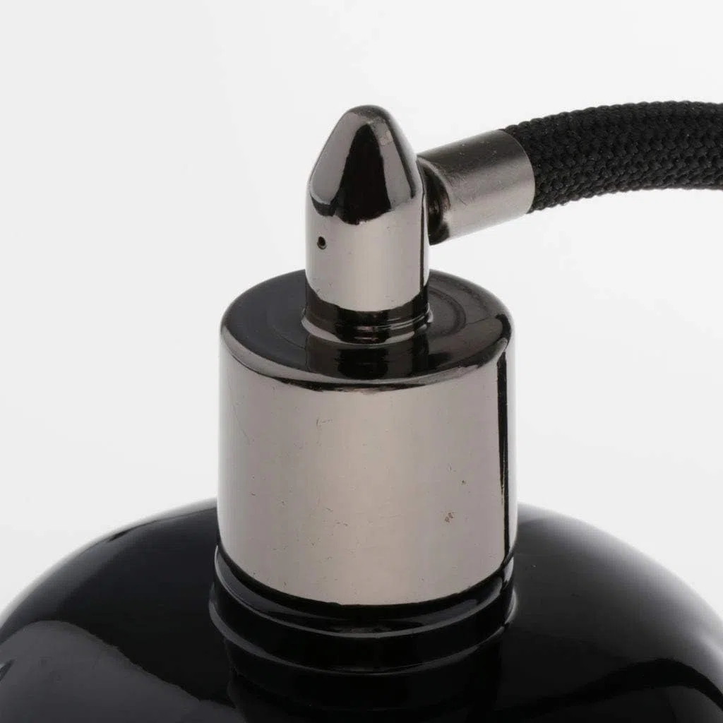 Spray Atomizer Butelka Czarne Perfumy Essence Bitters Likiery Gruszka Spray 10cl