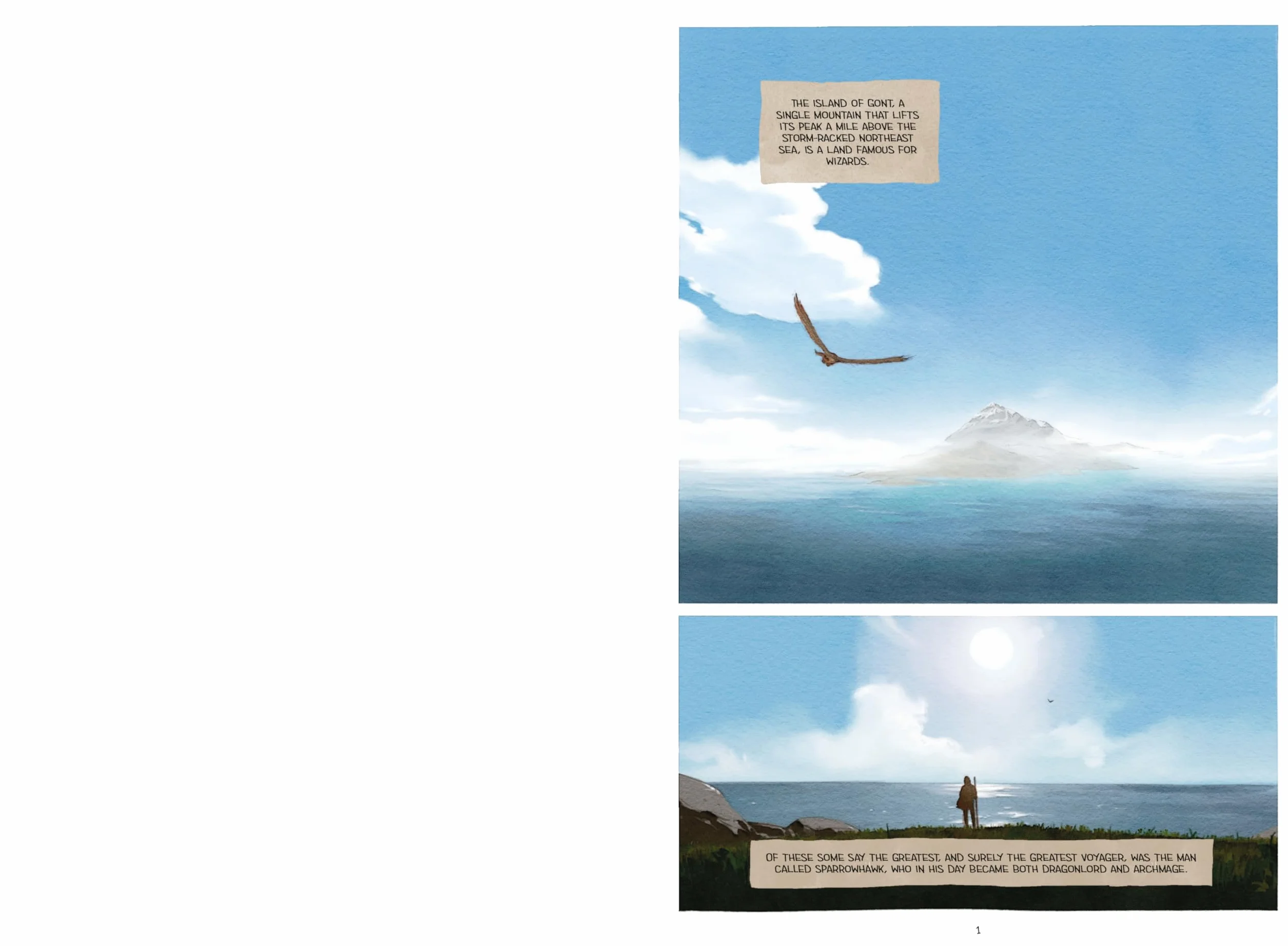 A Wizard of Earthsea: A stunning graphic novel edition of the classic fantasy adventure