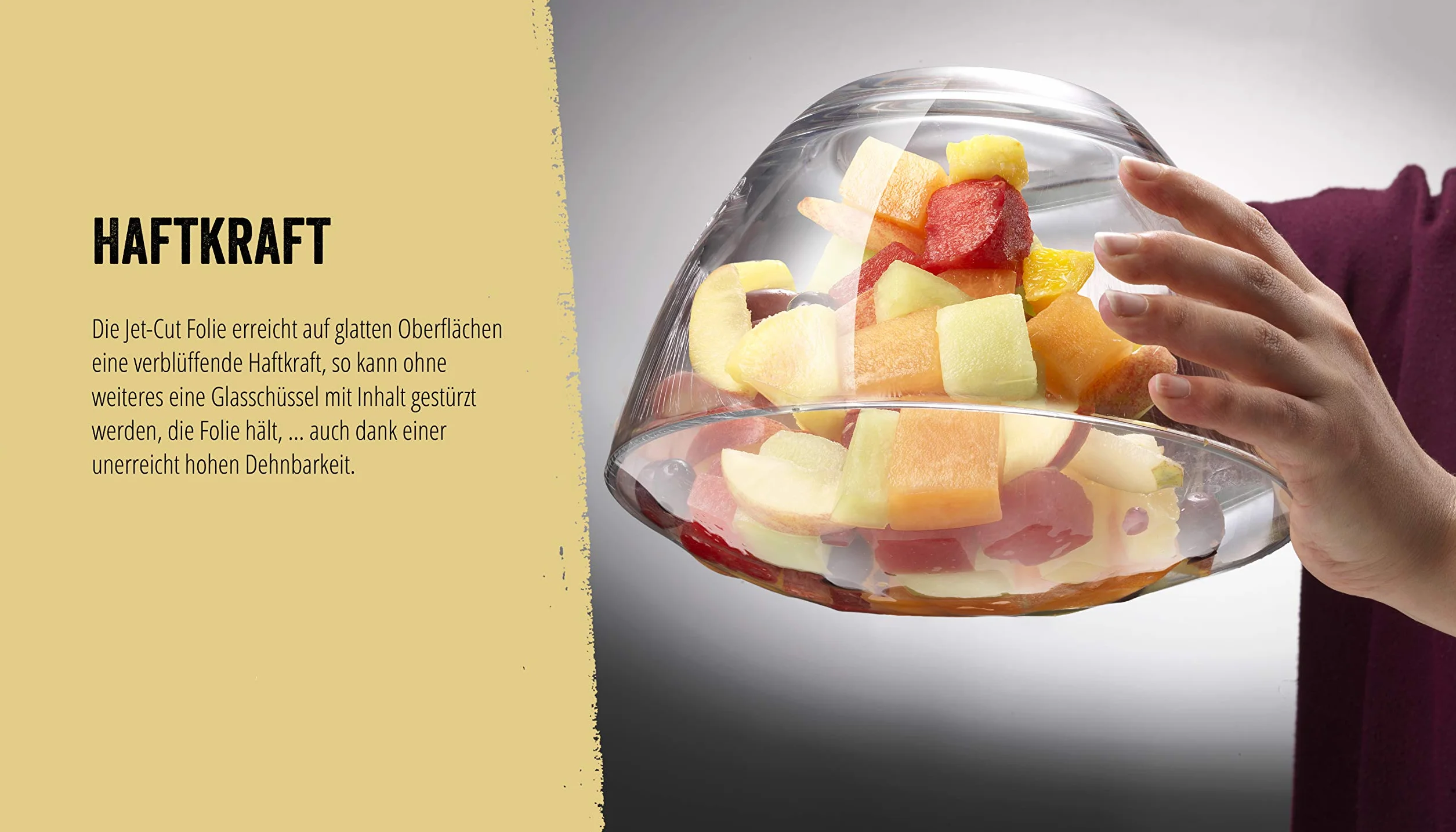 system do ponownego napełniania folii spożywczej ze stali nierdzewnej, zestaw startowy do gastronomii z 500m Jet-Cut + 70m folii Alustar, 1 sztuka