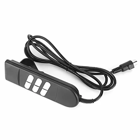 Zamiennik Pilota do łóżka Zamiennik Pilota do Fotela Zamiennik Pilota 6 Przycisków Kontroler Sofy Podnoś Krzesło Przełącznik Sterowania Ręcznego do łóżka AGD 5 Pin (męski)