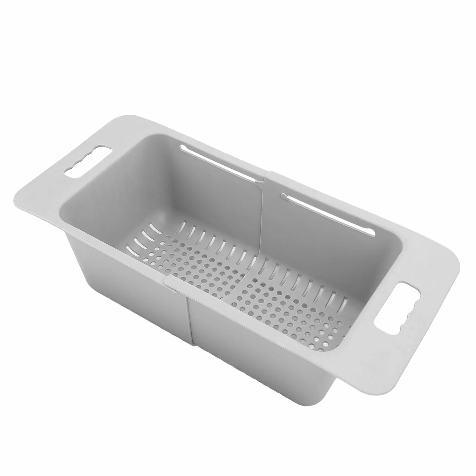 Kosz do Zamrażarki Skrzyniowej, Wysuwany Organizer do Zamrażarki, Regulowany Organizer z Uchwytem o Długości 40–52 Cm, ładowność 15–25 Kg, Kosz do Przechowywania Zamrażarki do
