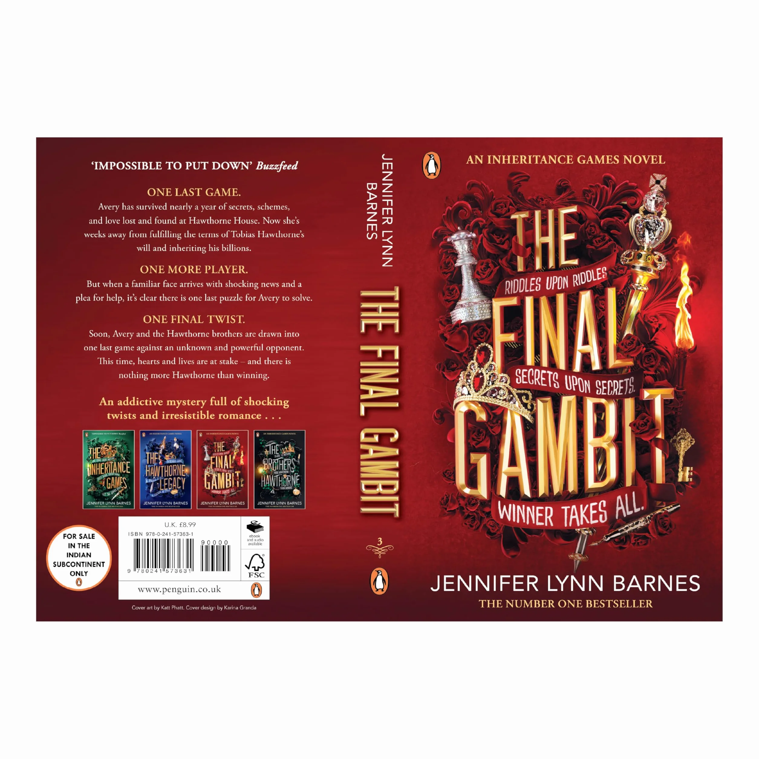 The Final Gambit: The bestselling, addictive, twist-filled mystery and TikTok sensation!: 3