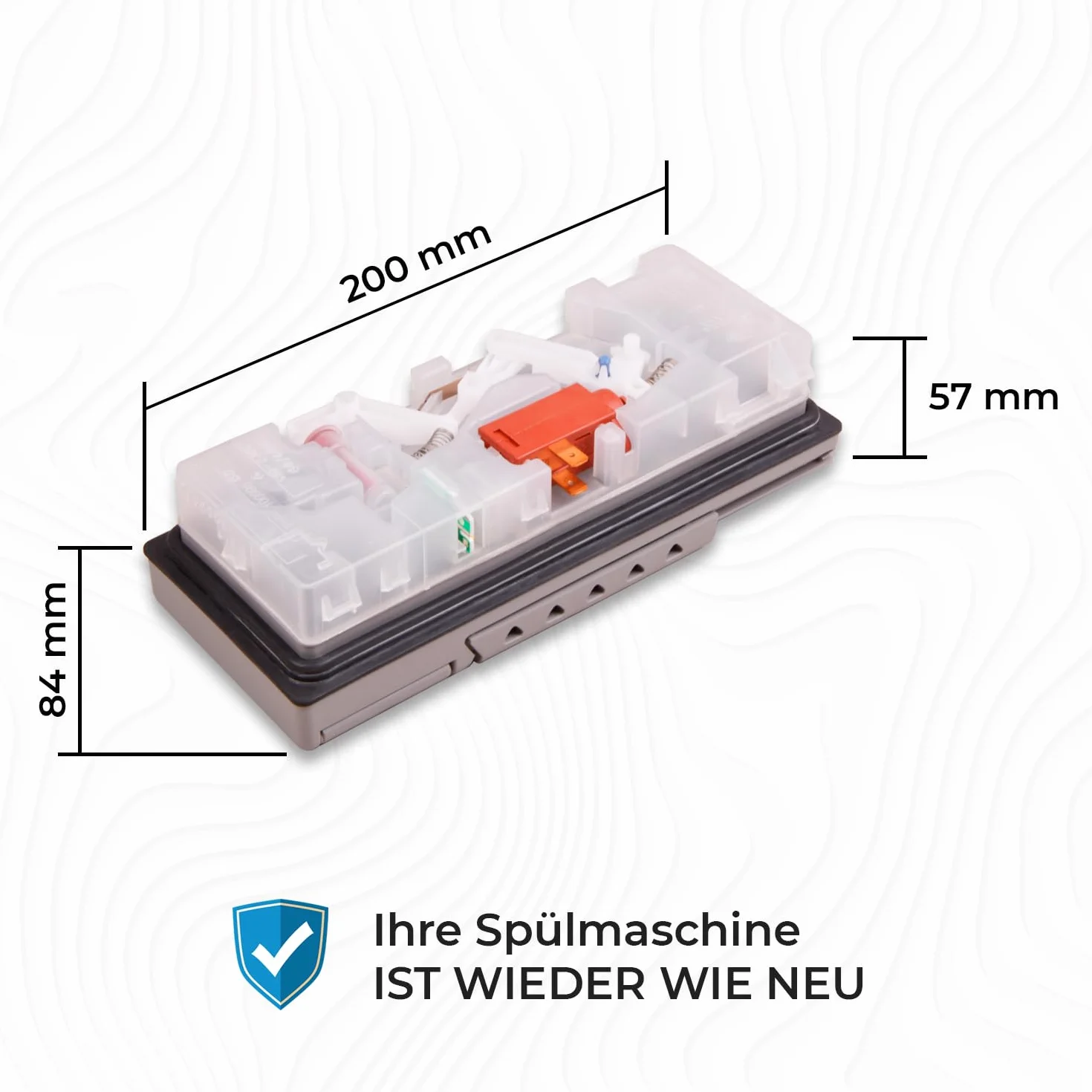 VIOKS Dozownik do Siemens Neff Bosch 00490467 490467 427082 481241868212 C00317067 137930 129046 Dozownik do tabletów, proszku, zmywarki