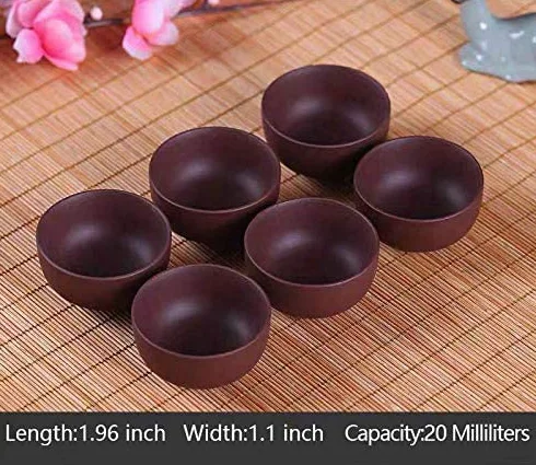Chińska filiżanka do degustacji herbaty fioletowe kubki z piaskiem mała filiżanka do degustacji mini filiżanka do herbaty fioletowy piasek kubek do herbaty kung fu ceramiczny kubek miska na
