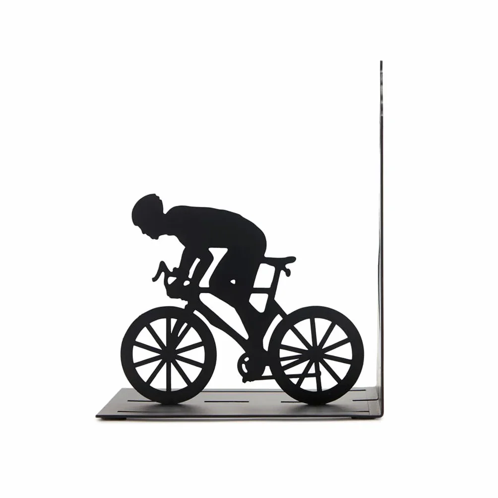Balvi Podpórki do książek Le Tour Czarny Metal Rowerzysta