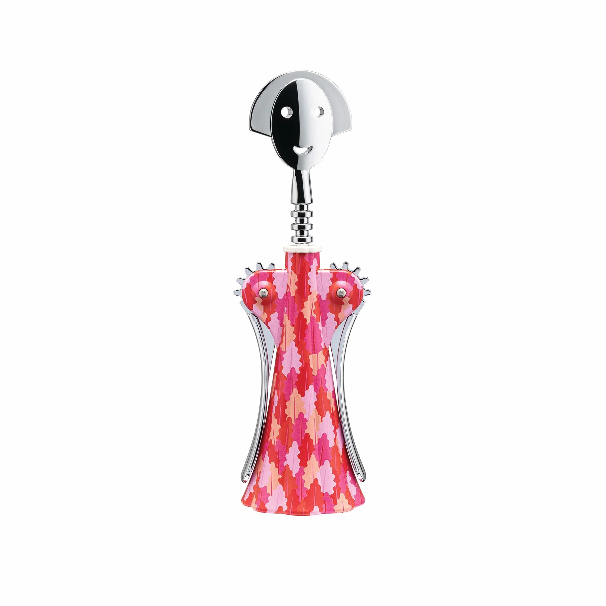 Alessi Anna G Arborea AM01A 7 - Korkociąg Design, AlkiPaper® i chromowany zamak, wielokolorowy