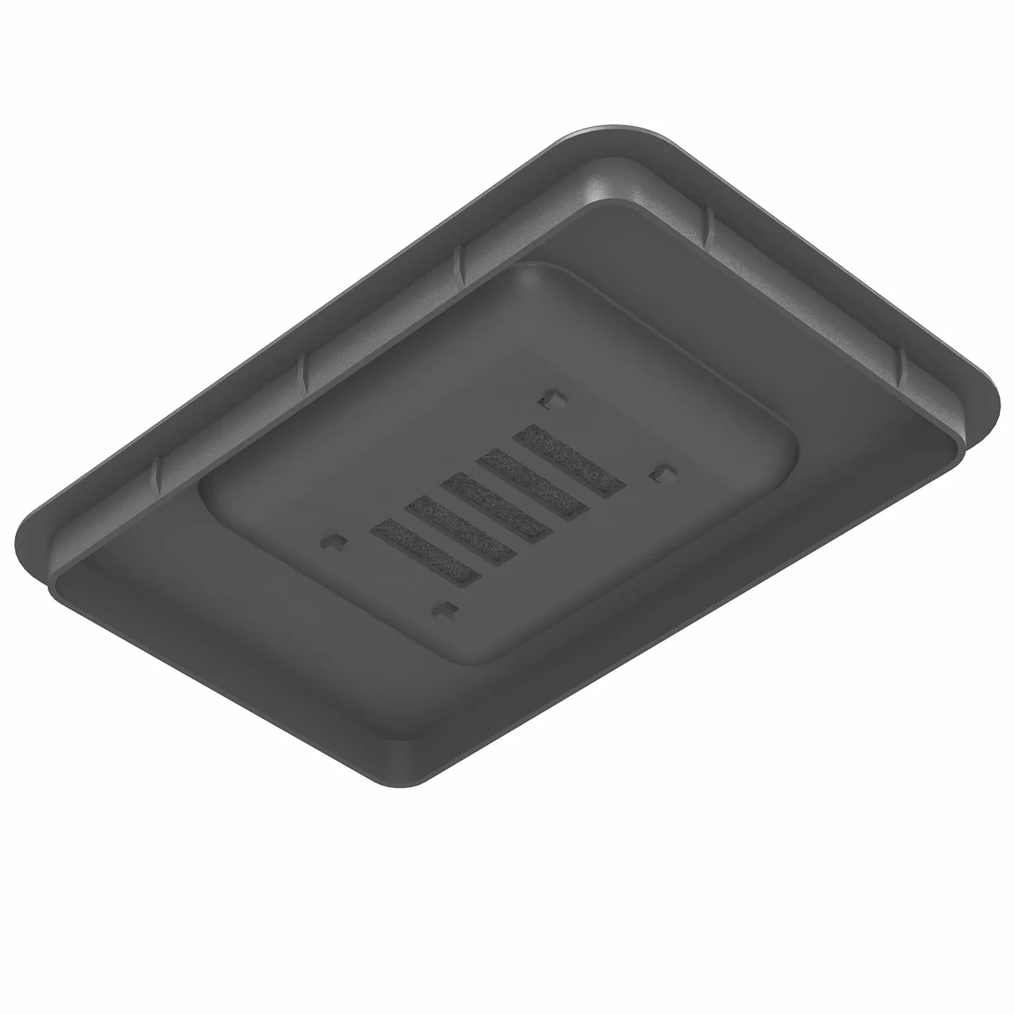 LM 534 pokrywka do kosza na śmieci organiczne LM 530, 8 l, antracytowa